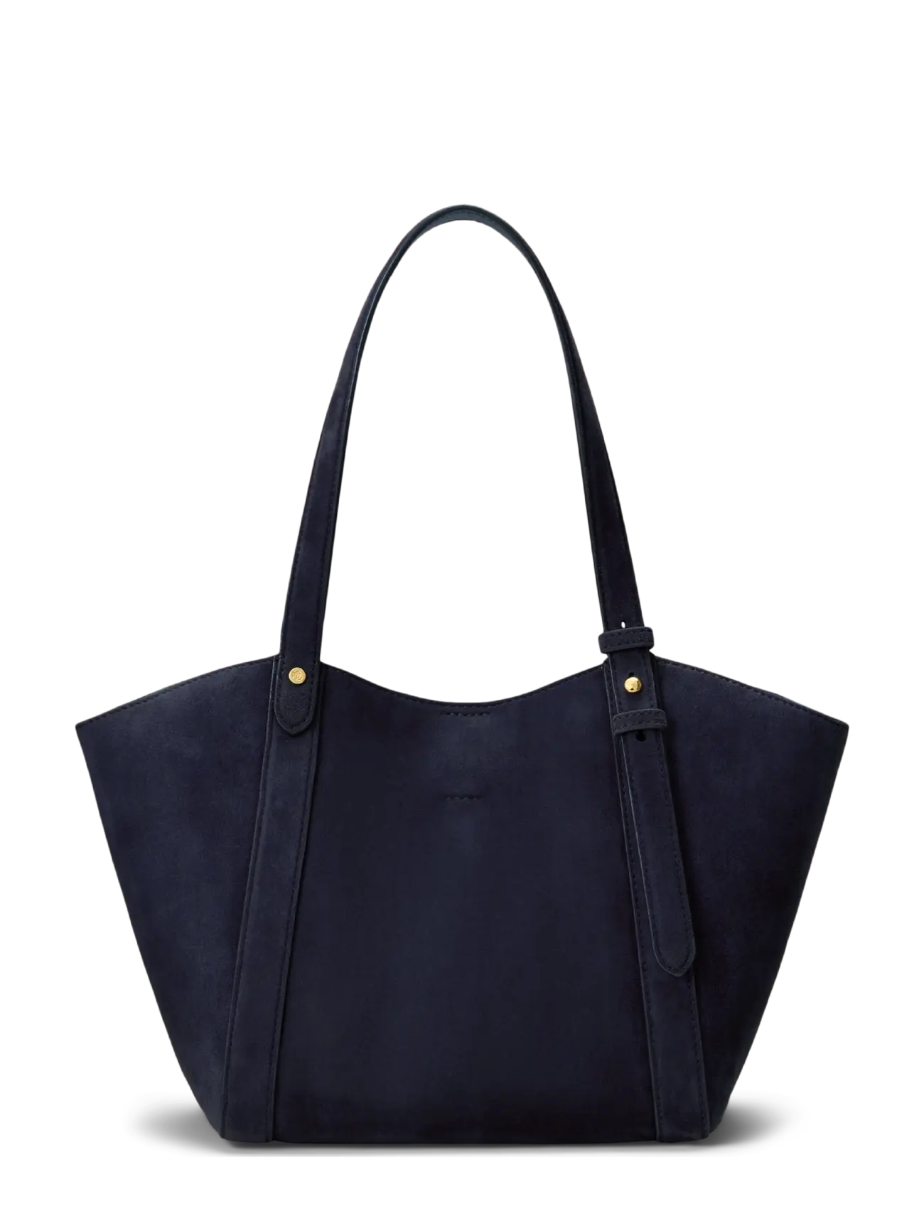 Lauren Ralph Lauren - Sheep-Suede Small Tasha Tote Bag - lauren navy - 1