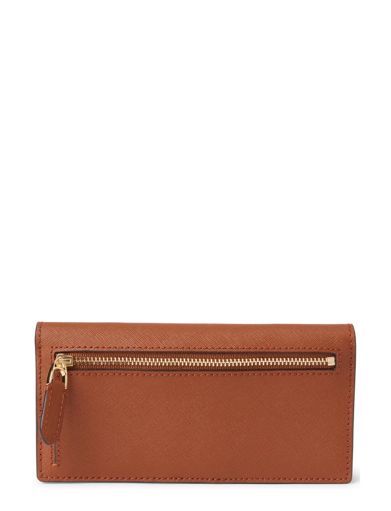 Lauren Ralph Lauren - CROSSHATCH LEATHER-SLIM WALLET-WLT- - punge - lauren tan - 1