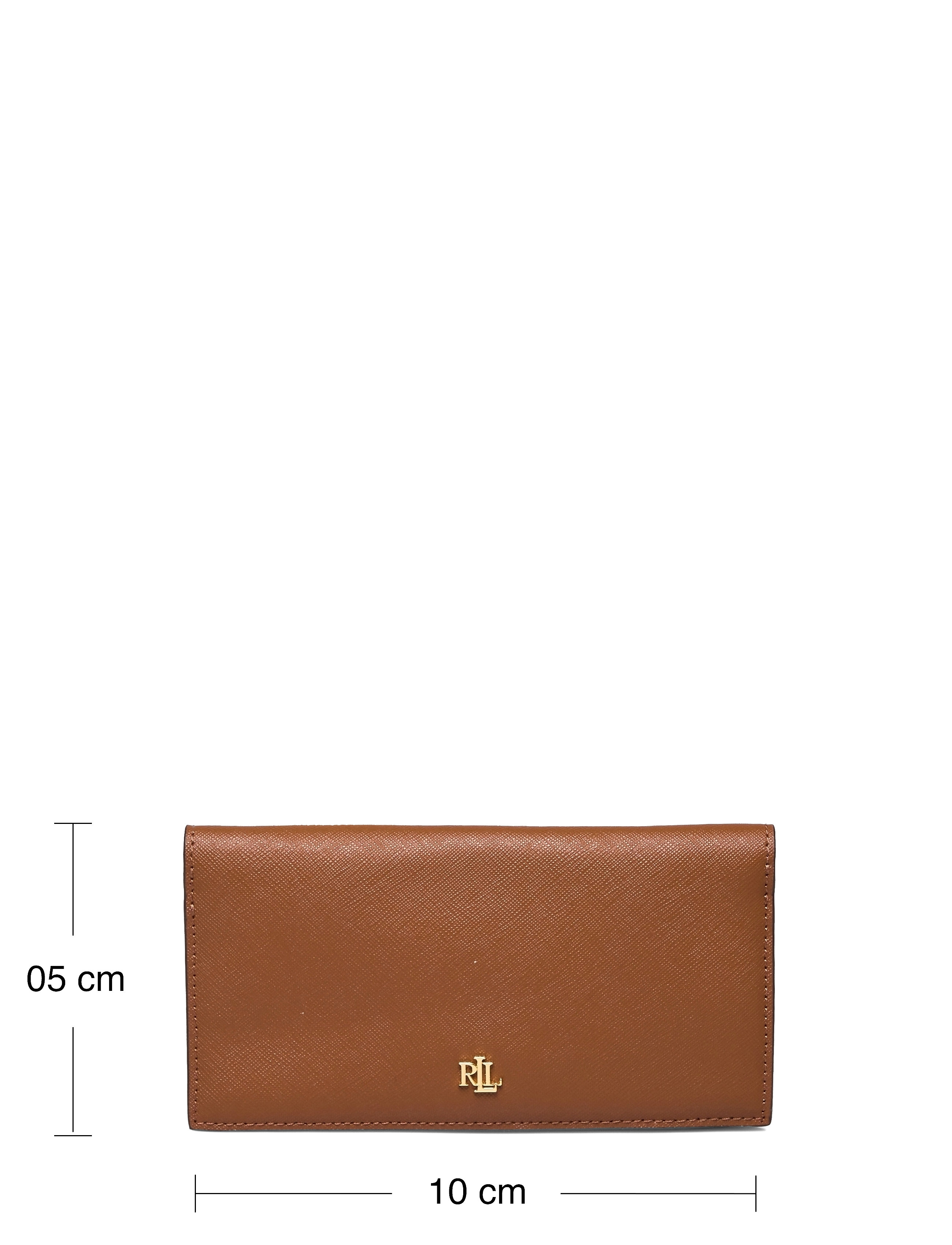 Lauren Ralph Lauren - CROSSHATCH LEATHER-SLIM WALLET-WLT- - sügisene kokkuhoid - lauren tan - 4