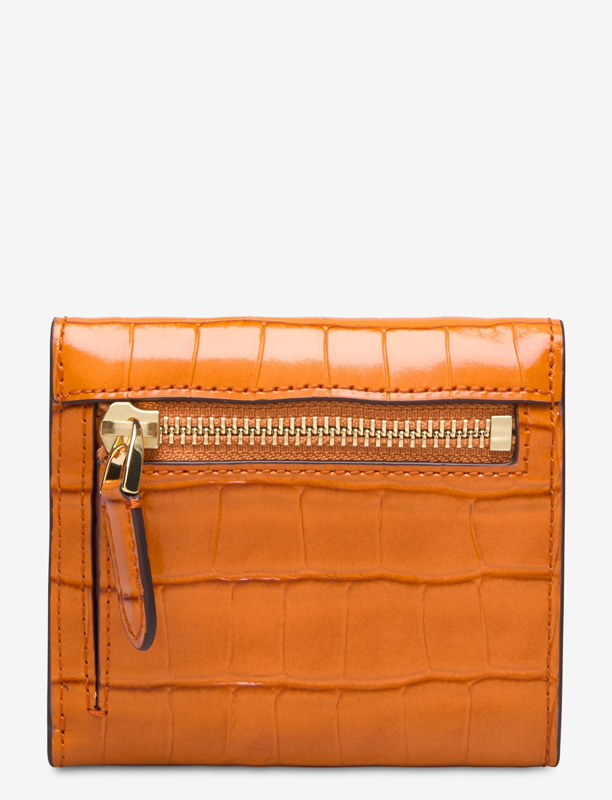 Lauren Ralph Lauren - Leather Compact Wallet - persimmon - 1