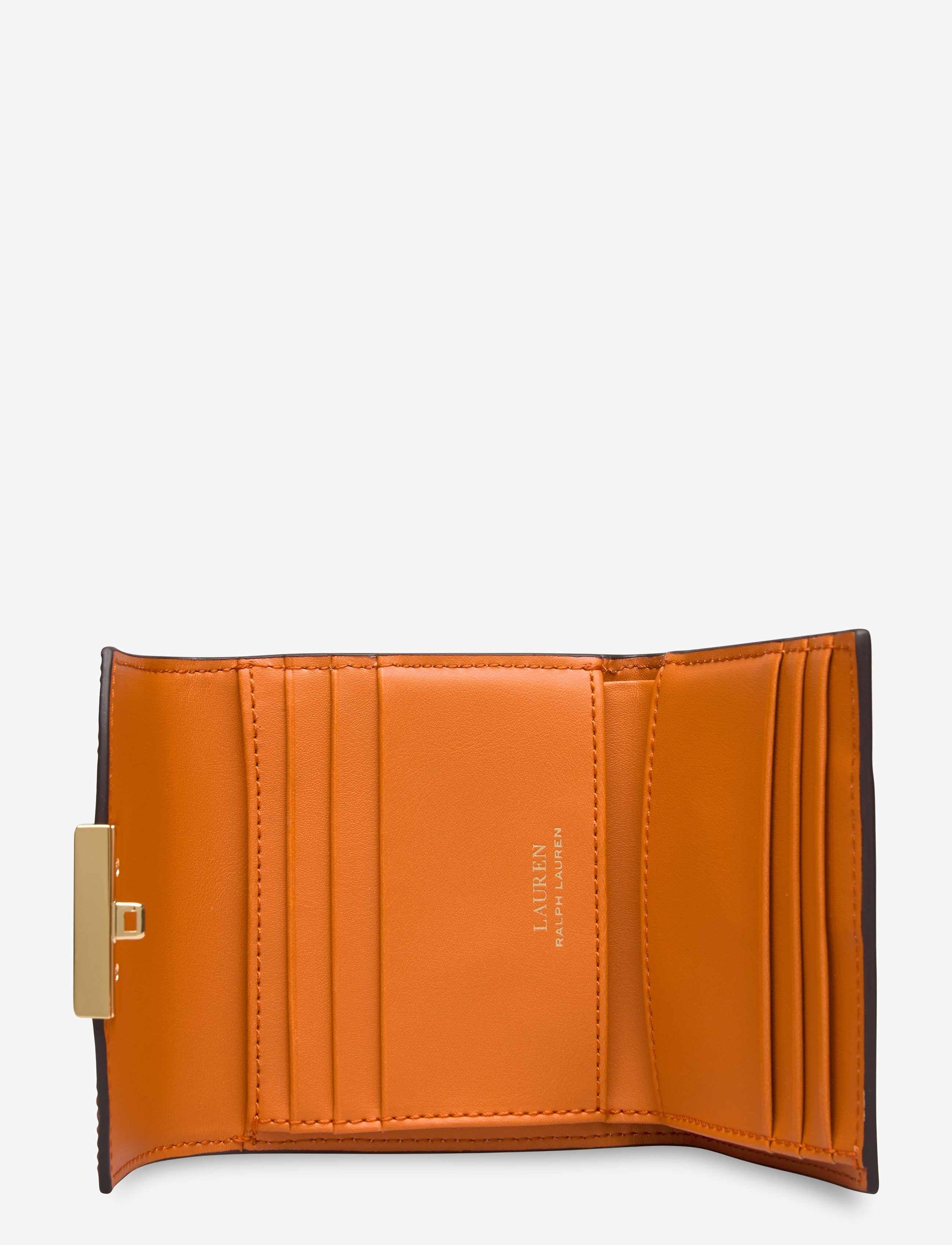 Lauren Ralph Lauren - Leather Compact Wallet - persimmon - 4