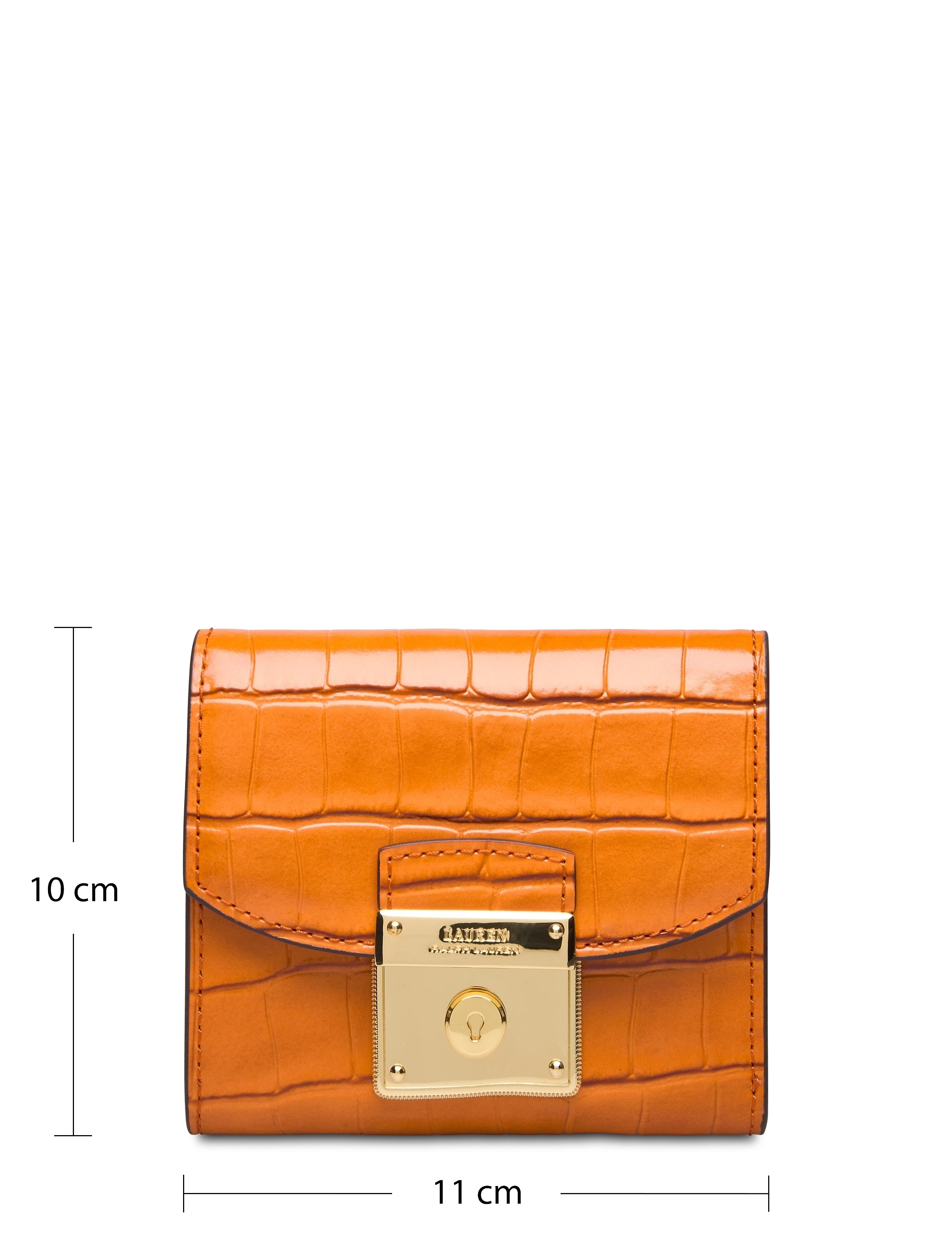 Lauren Ralph Lauren - Leather Compact Wallet - persimmon - 5