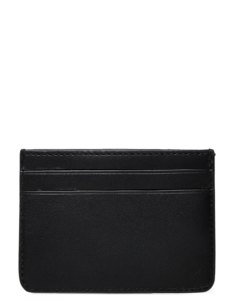 Lauren Ralph Lauren - Leather Card Case - portefeuilles - black - 1