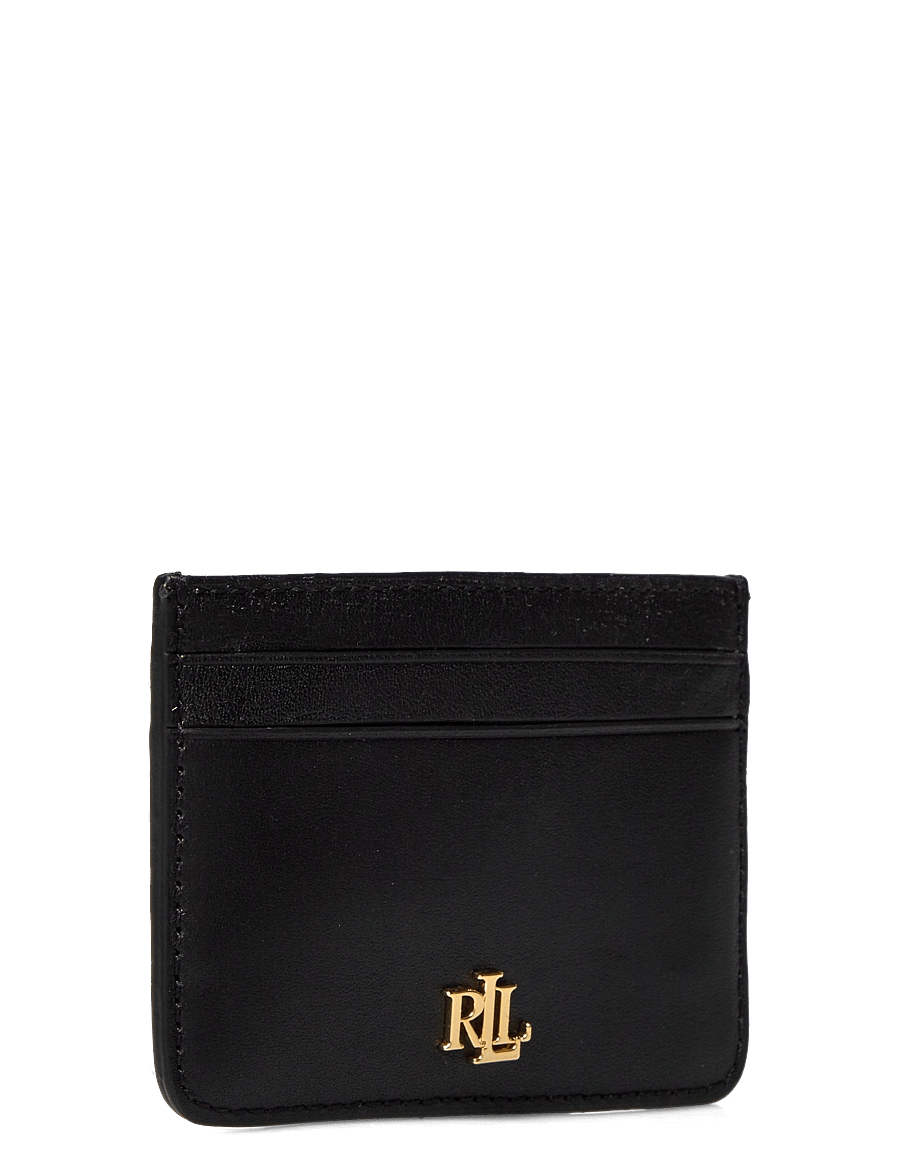 Lauren Ralph Lauren - Leather Card Case - portefeuilles - black - 2