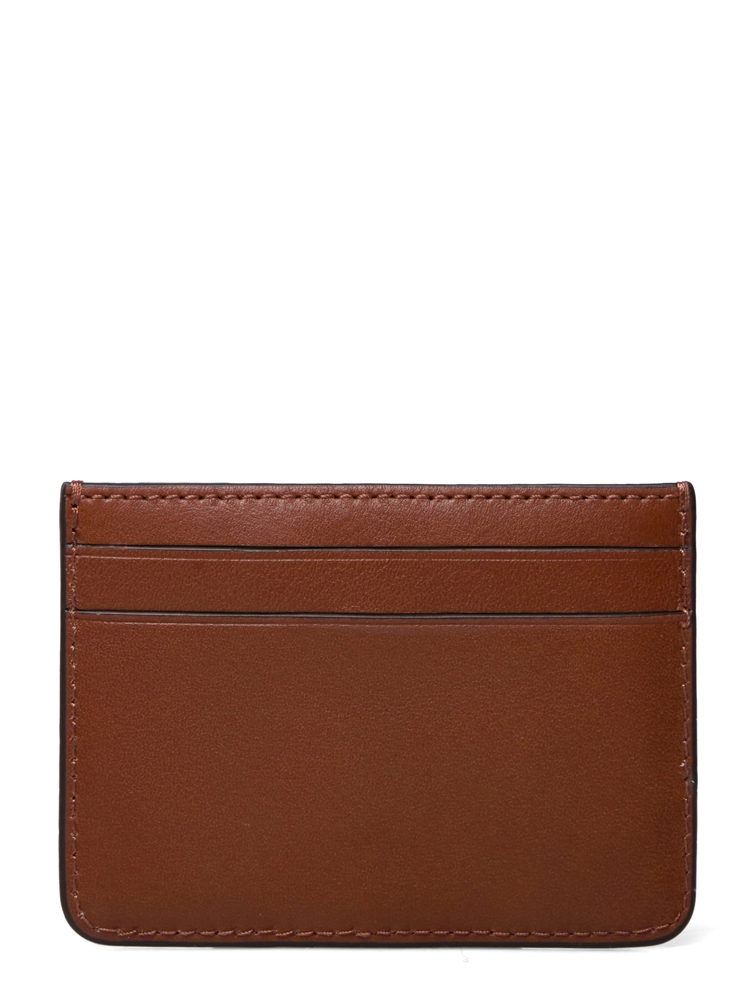 Lauren Ralph Lauren - Leather Card Case - portefeuilles - lauren tan - 1