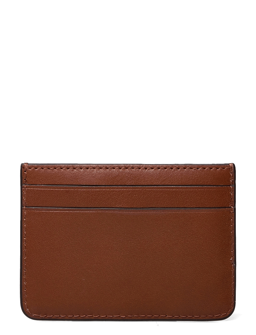 Lauren Ralph Lauren - Leather Card Case - portefeuilles - lauren tan - 1