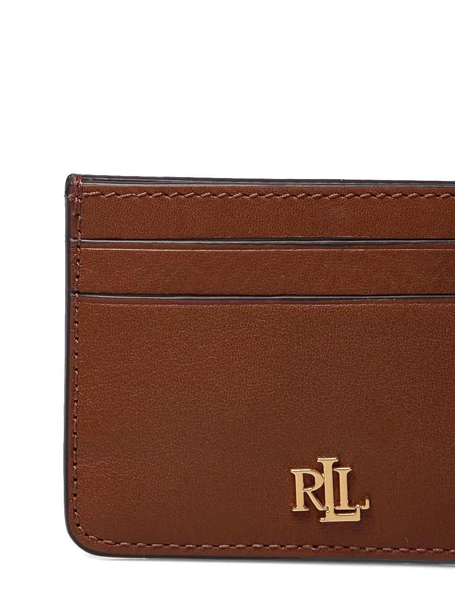 Lauren Ralph Lauren - Leather Card Case - portefeuilles - lauren tan - 3