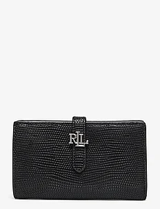 Lizard-Embossed Leather Wallet, Lauren Ralph Lauren