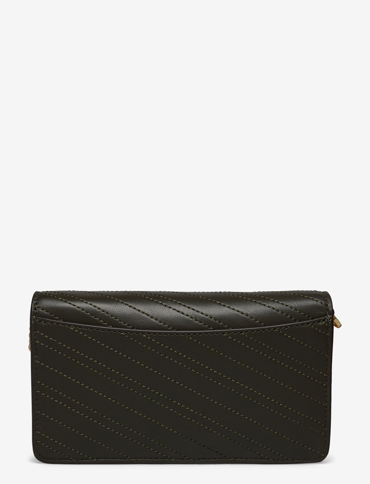 Lauren Ralph Lauren - Stitched Crossbody Turn-Lock Tech Case - dark olive/dark o - 1