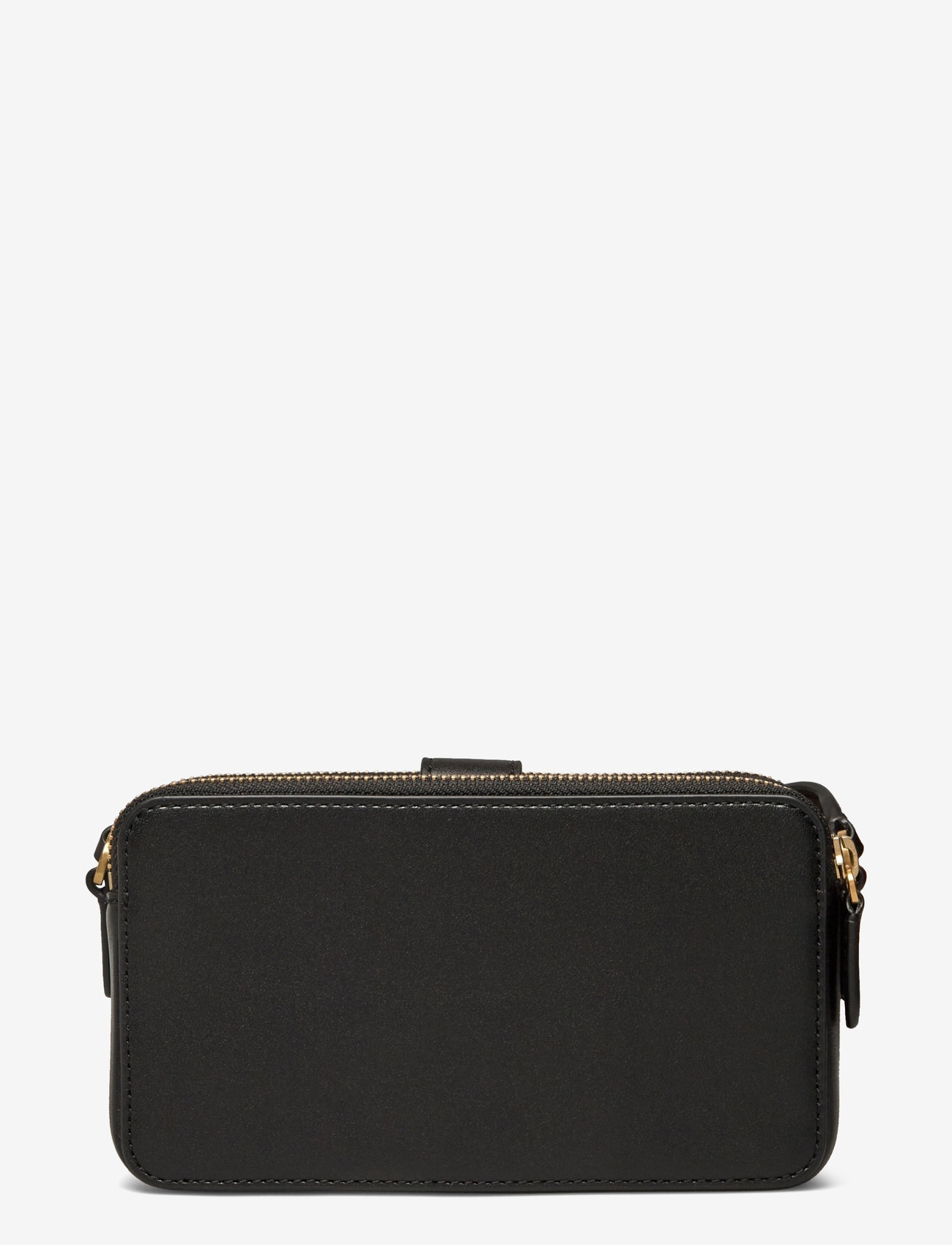 Lauren Ralph Lauren - Leather Medium Witley Crossbody Wallet - crossbody bags - black - 1