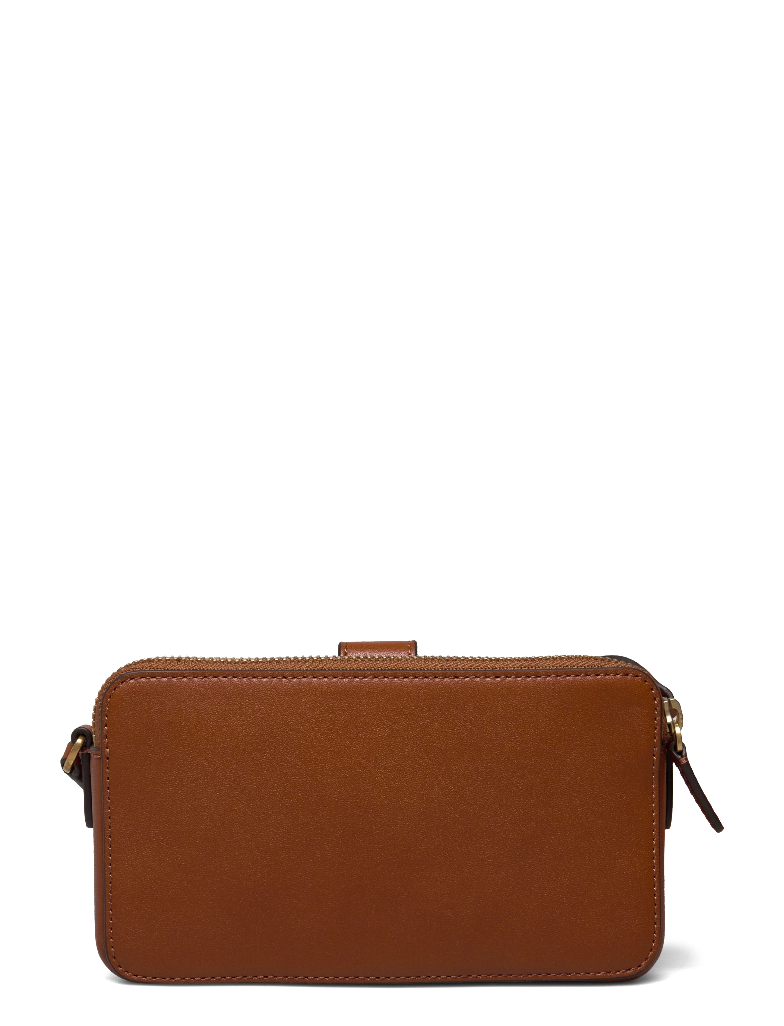 Lauren Ralph Lauren - Leather Medium Witley Crossbody Wallet - lauren tan - 1