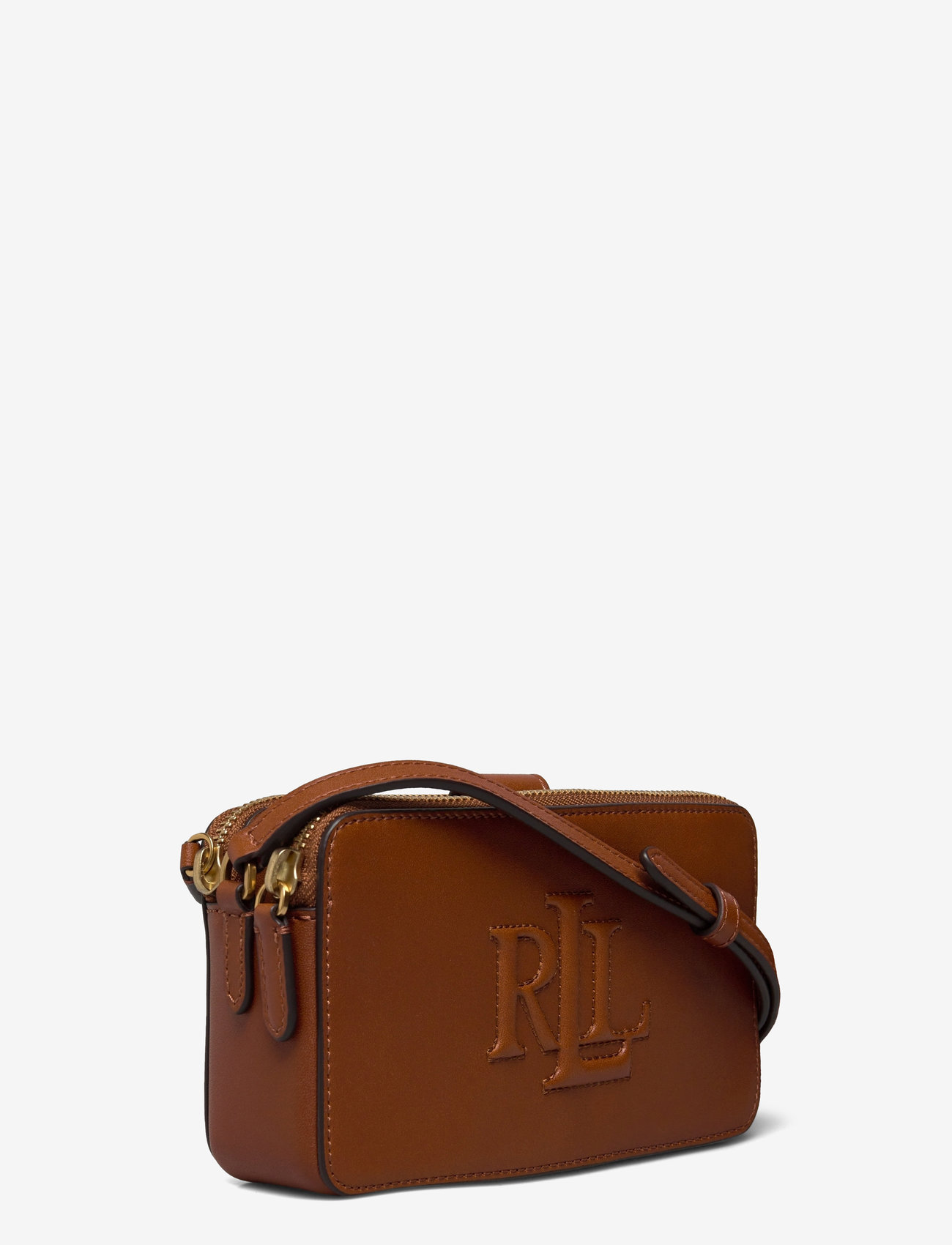 Lauren Ralph Lauren - Leather Medium Witley Crossbody Wallet - crossbody bags - lauren tan - 2