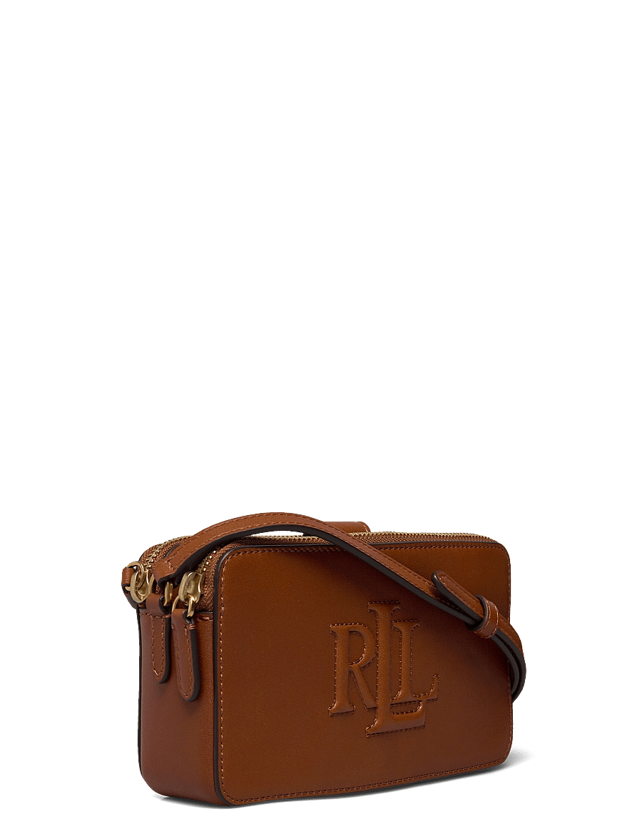 Lauren Ralph Lauren - Leather Medium Witley Crossbody Wallet - lauren tan - 2