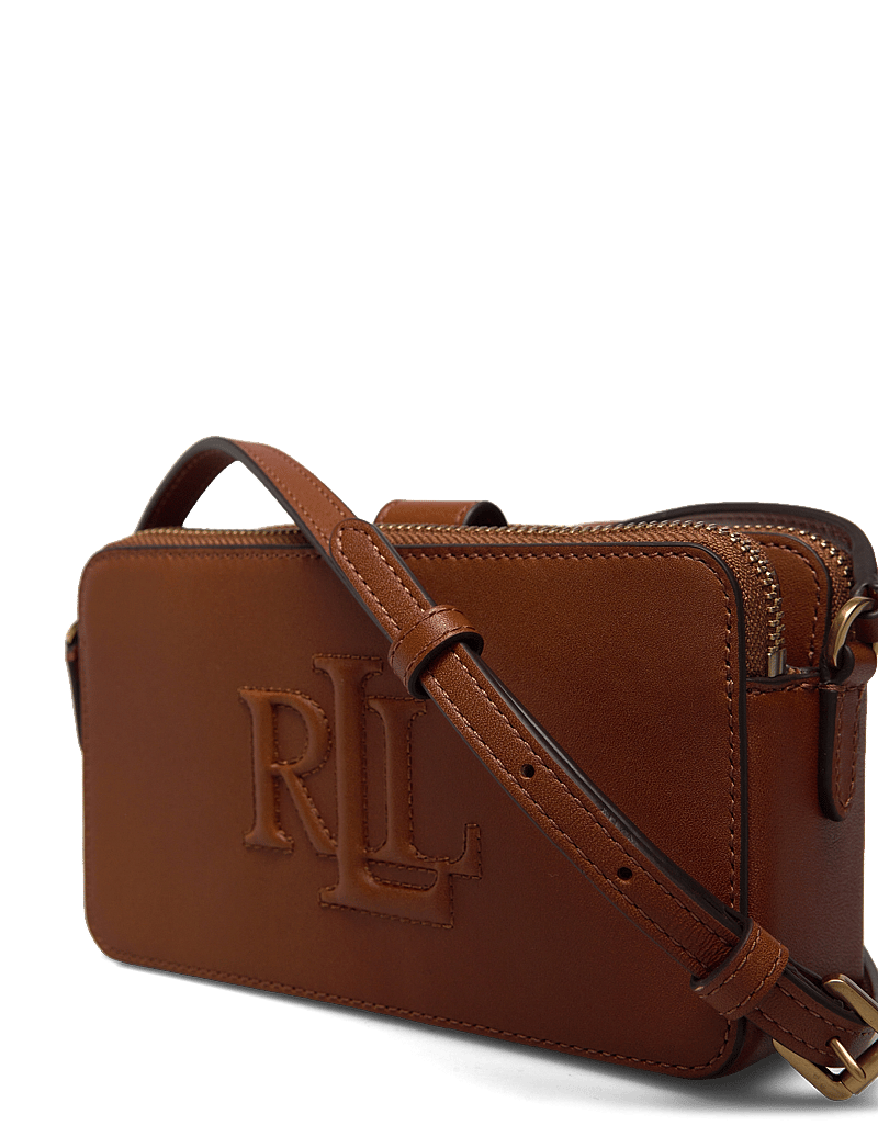 Lauren Ralph Lauren - Leather Medium Witley Crossbody Wallet - crossbody bags - lauren tan - 3