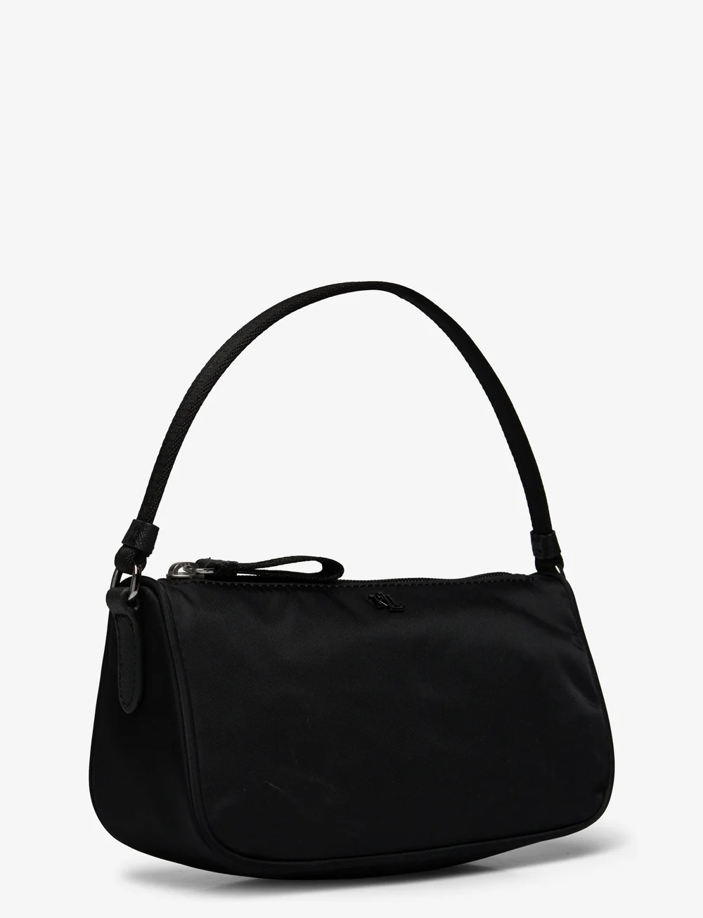 Lauren Ralph Lauren - Medium Nylon Top-Handle Pouch - særlige begivenheder - black/black - 2