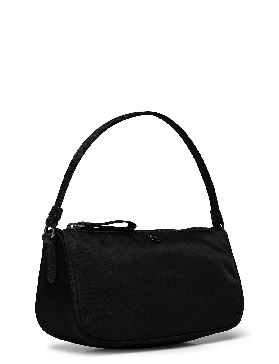 Lauren Ralph Lauren - Medium Nylon Top-Handle Pouch - black/black - 2