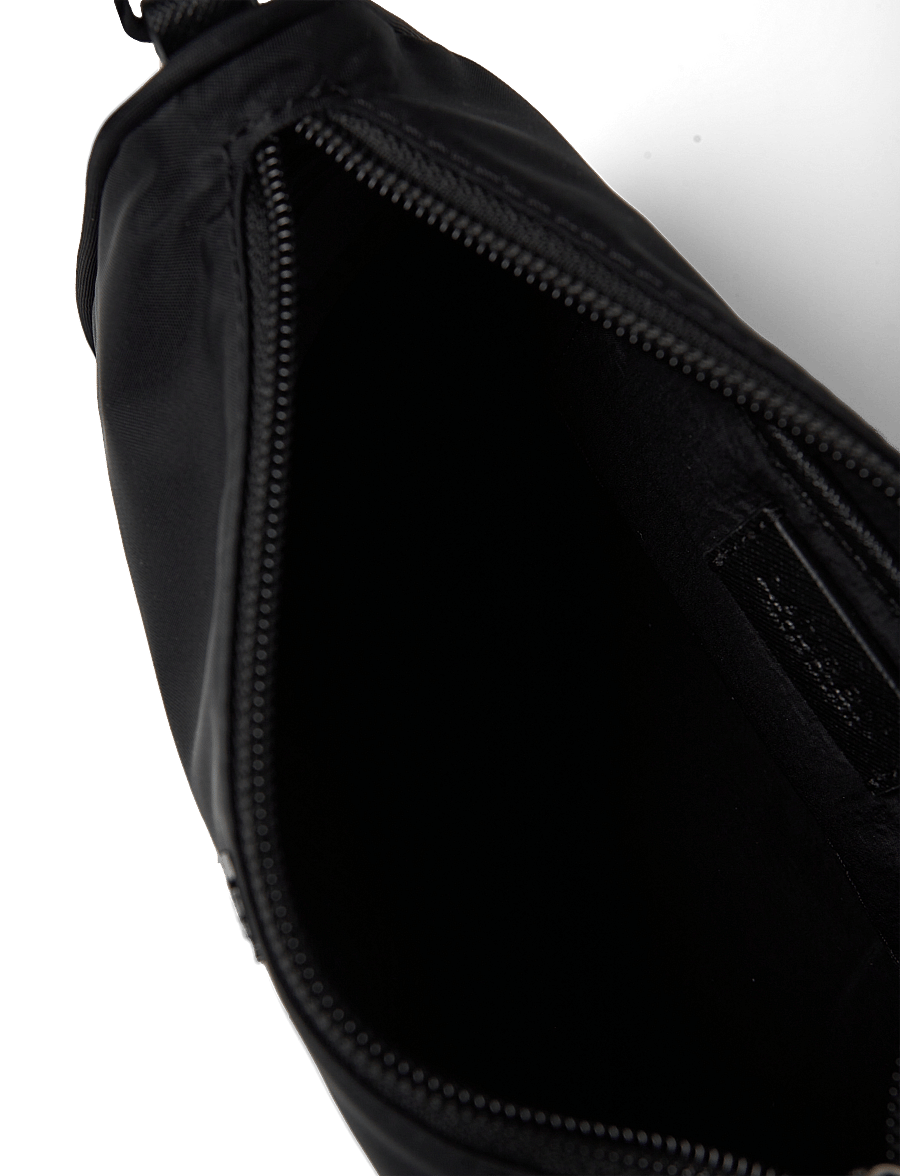 Lauren Ralph Lauren - Medium Nylon Top-Handle Pouch - black/black - 4