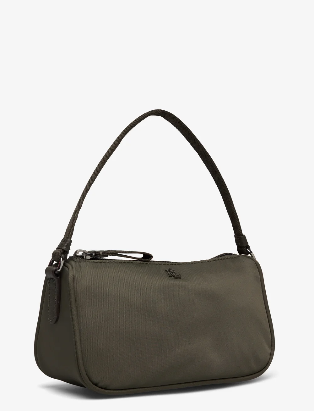 Lauren Ralph Lauren - Medium Nylon Top-Handle Pouch - særlige begivenheder - dark olive/dark o - 2