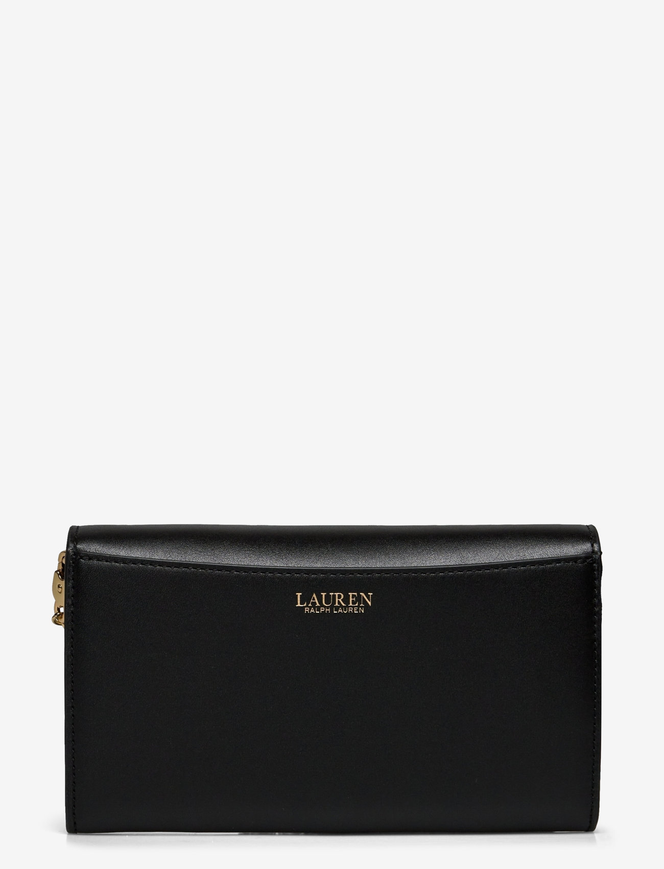 Lauren Ralph Lauren - Leather Medium Adair Crossbody - speciella tillfällen - black - 1