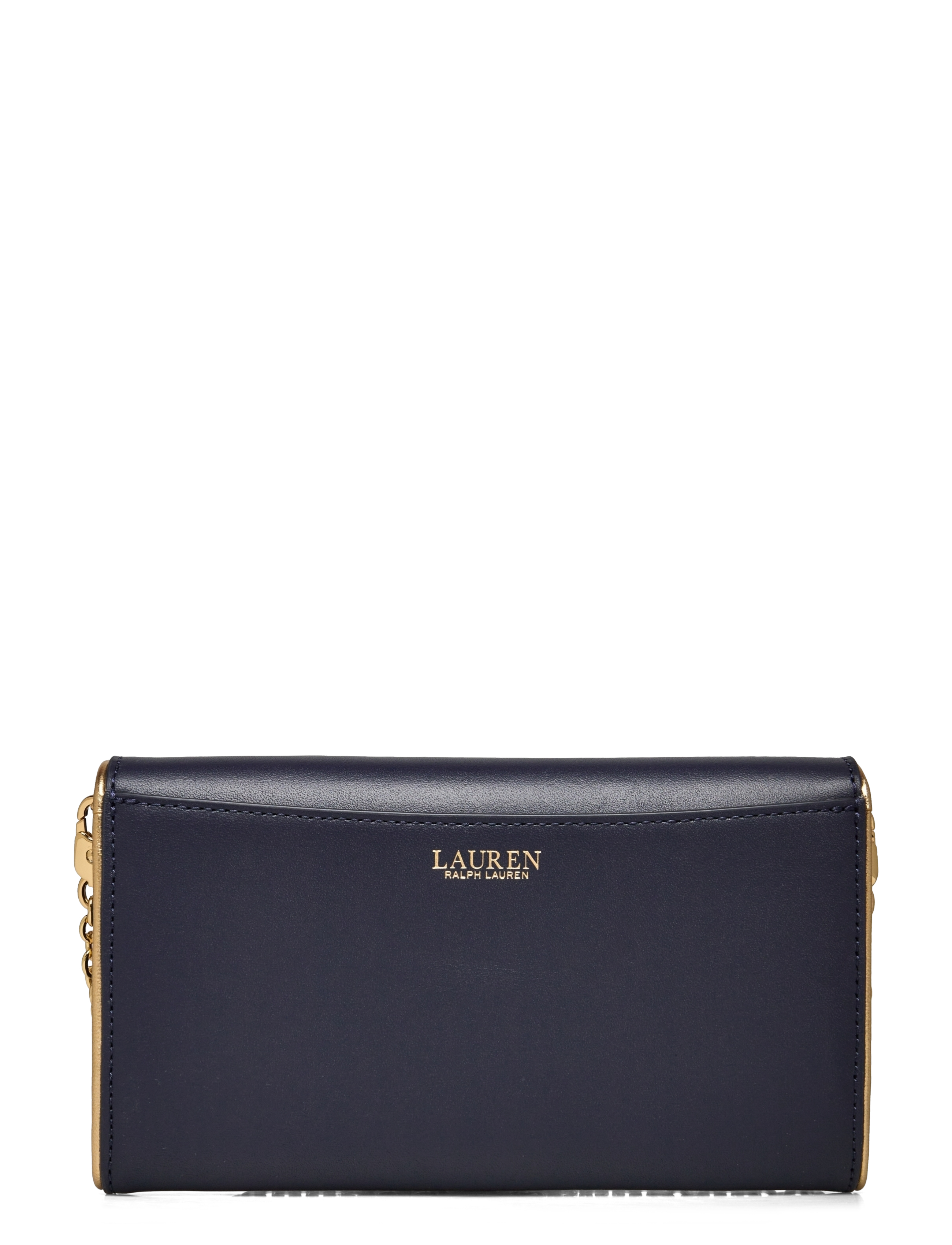 Lauren Ralph Lauren - Two-Tone Leather Medium Adair Crossbody - refined navy/mode - 1