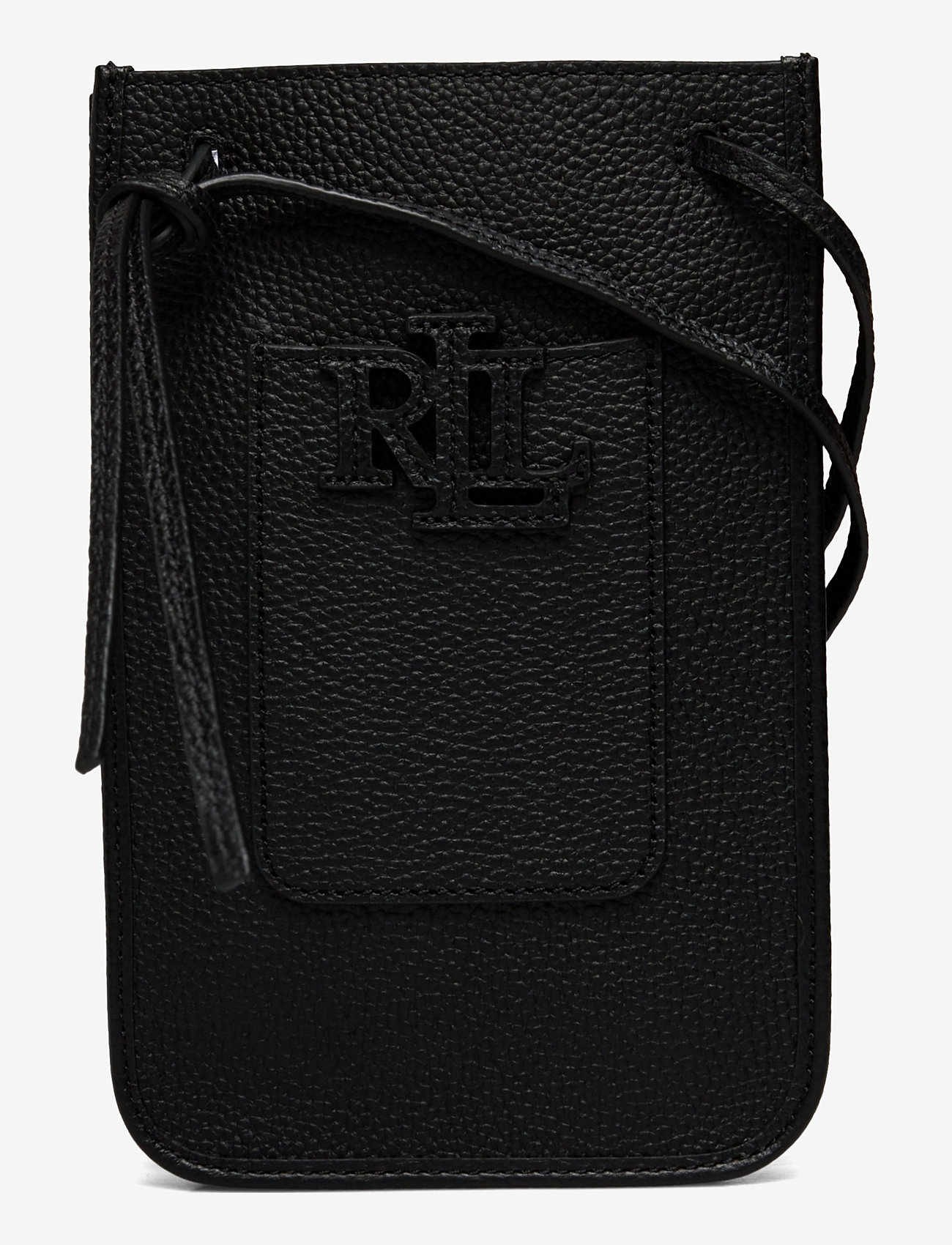 Lauren Ralph Lauren - Pebbled Cameryn Crossbody Tech Case - konfirmatsioon - black - 0