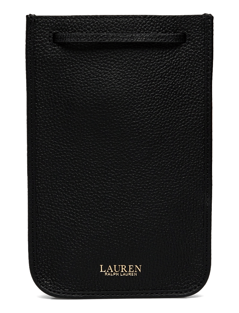 Lauren Ralph Lauren - Pebbled Cameryn Crossbody Tech Case - konfirmationstøj - black - 1