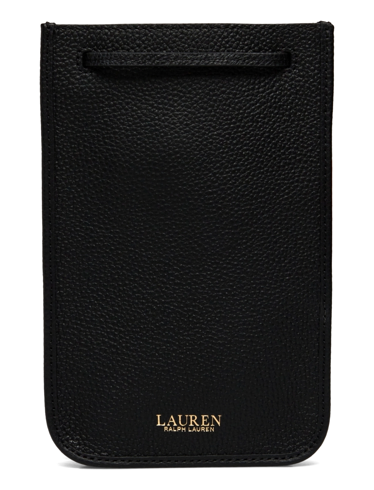 Lauren Ralph Lauren - Pebbled Cameryn Crossbody Tech Case - crossbody bags - black - 1