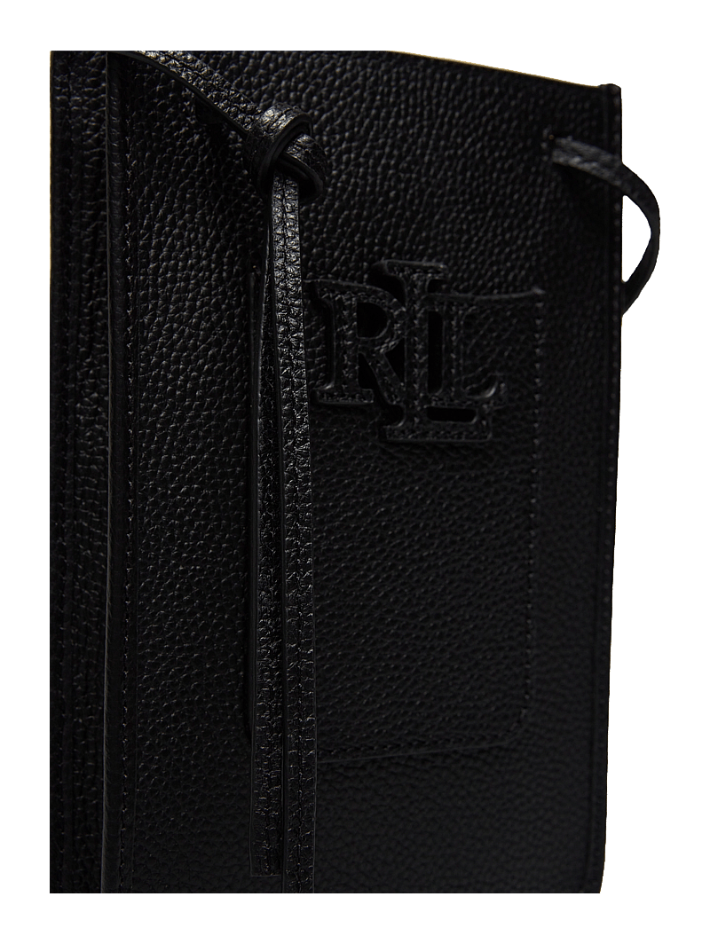 Lauren Ralph Lauren - Pebbled Cameryn Crossbody Tech Case - konfirmationstøj - black - 3