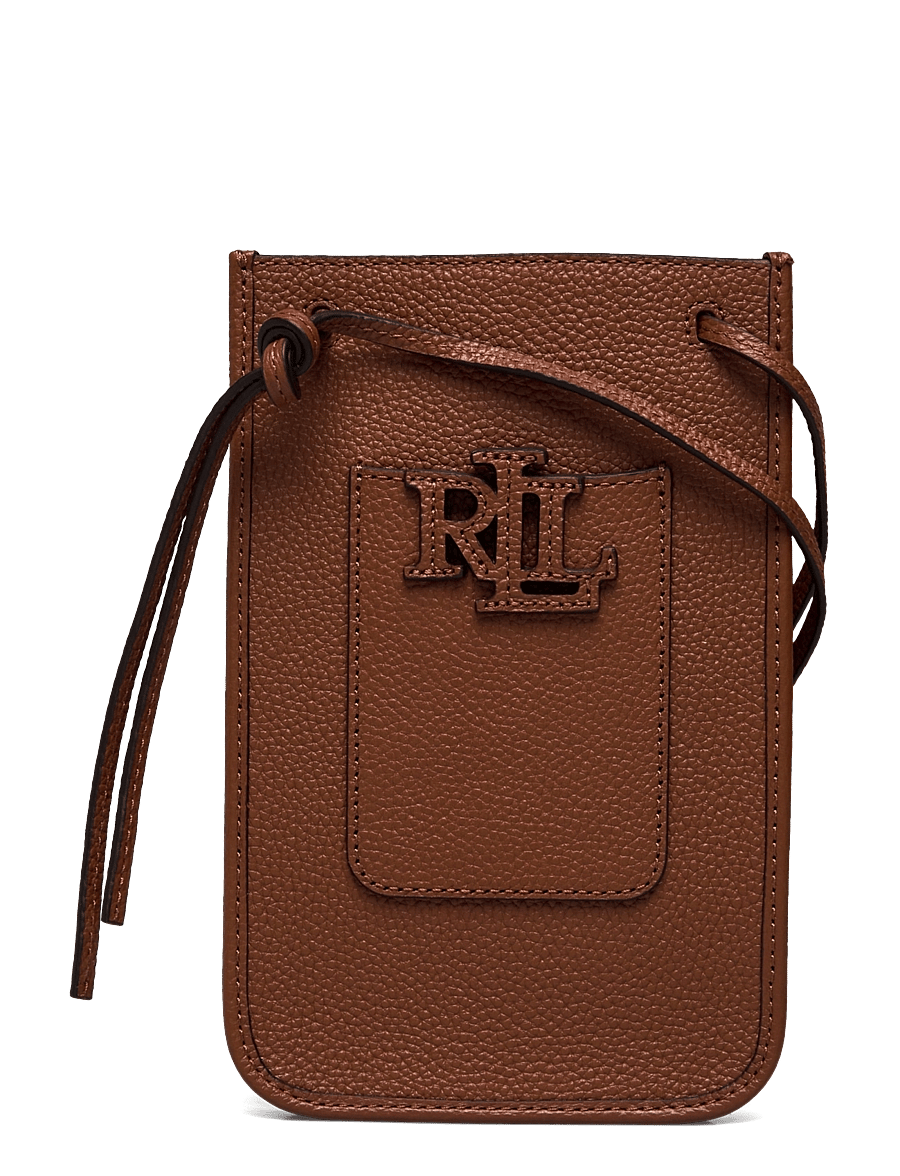 Lauren Ralph Lauren - Pebbled Cameryn Crossbody Tech Case - umhängetaschen - lauren tan - 0