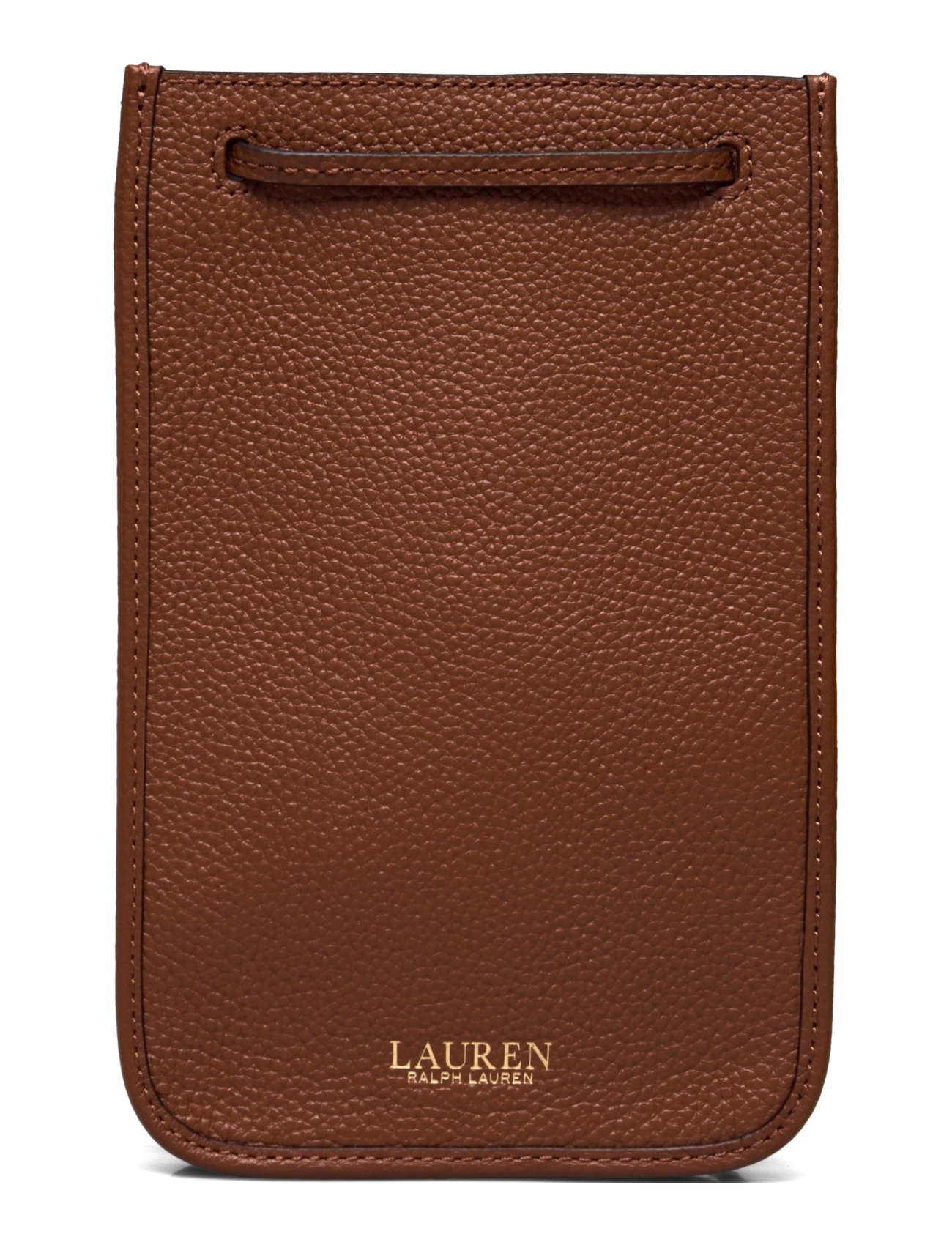 Lauren Ralph Lauren - Pebbled Cameryn Crossbody Tech Case - crossbody somas - lauren tan - 1