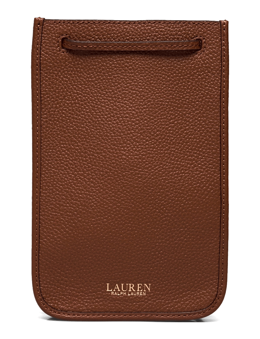 Lauren Ralph Lauren - Pebbled Cameryn Crossbody Tech Case - umhängetaschen - lauren tan - 1