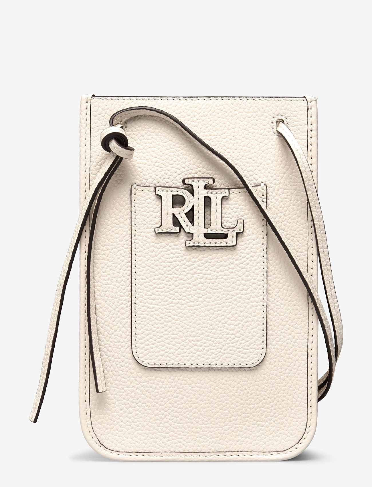 Lauren Ralph Lauren - Pebbled Cameryn Crossbody Tech Case - kristības - soft white - 0