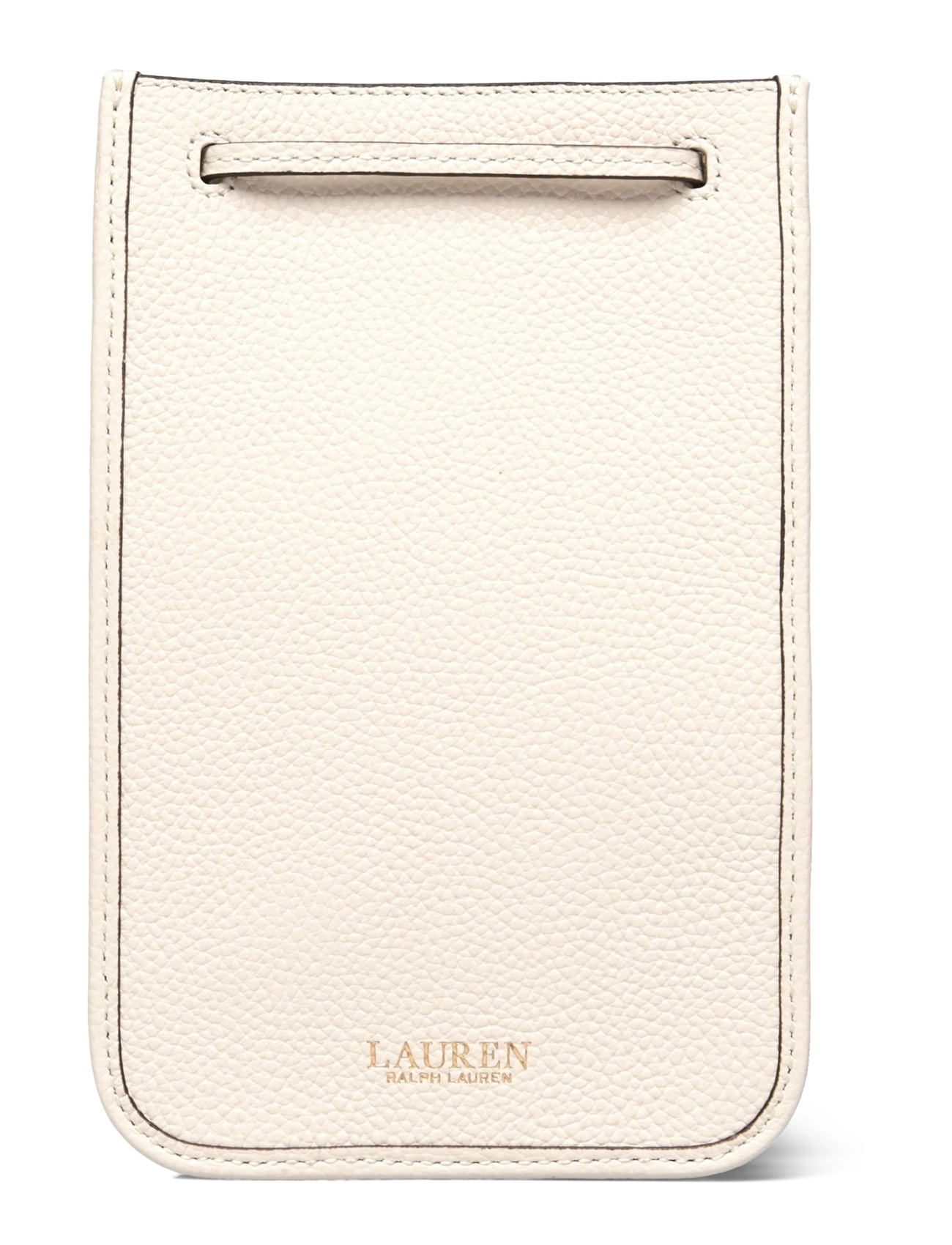 Lauren Ralph Lauren - Pebbled Cameryn Crossbody Tech Case - umhängetaschen - soft white - 1