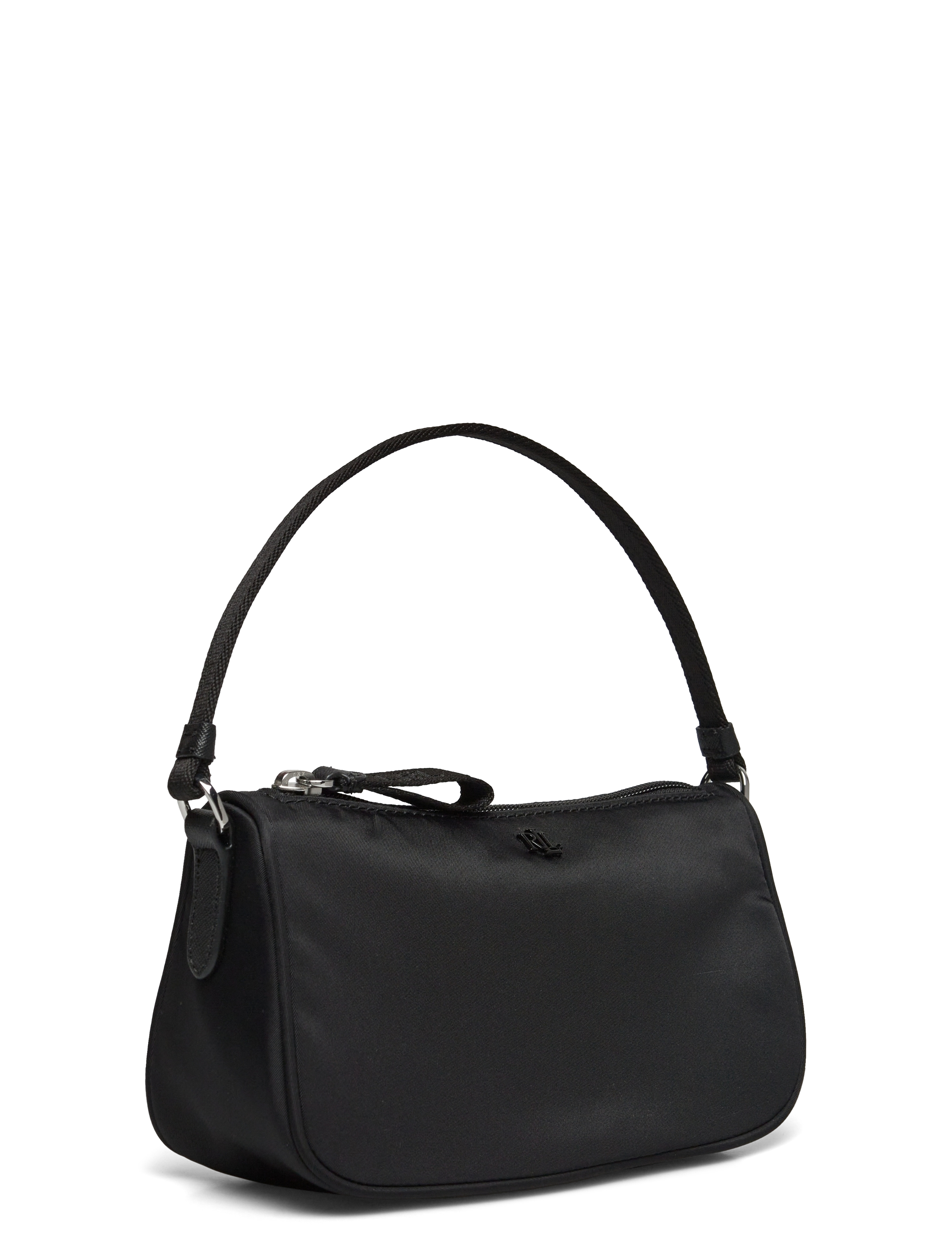 Lauren Ralph Lauren - Medium Nylon Top-Handle Pouch - besondere anlässe - black/black - 2