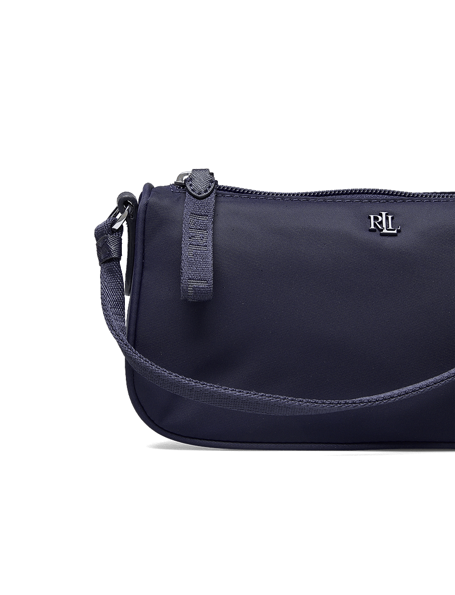 Lauren Ralph Lauren - Medium Nylon Top-Handle Pouch - besondere anlässe - refined navy/refi - 3