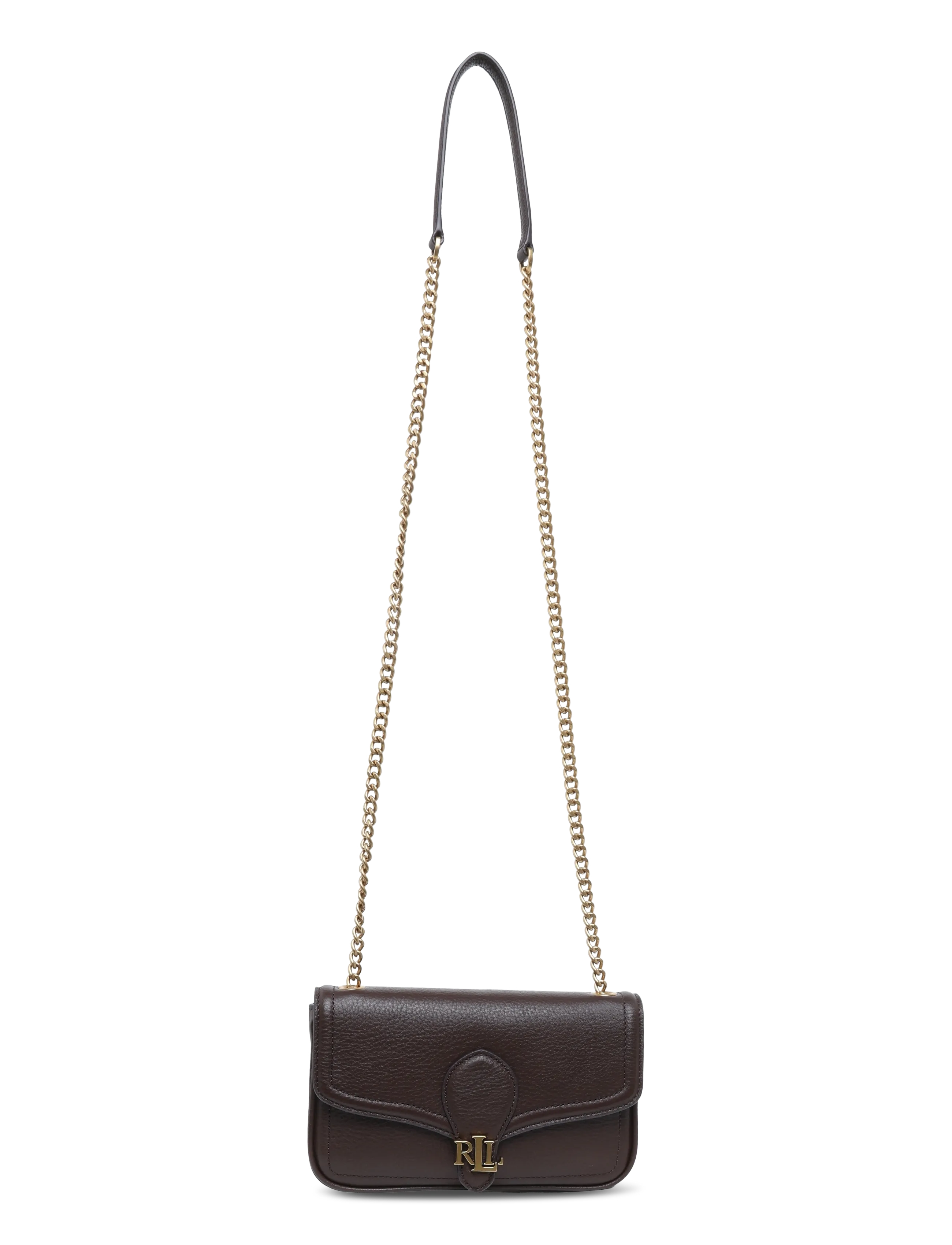 Lauren Ralph Lauren LUXE PEBBLE LTHR-BRADLEY WLLT-WOC-L - Wintersparnisse - CHESTNUT BROWN / brown