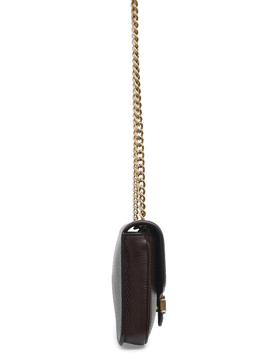 Lauren Ralph Lauren - LUXE PEBBLE LTHR-BRADLEY WLLT-WOC-L - Üleõlakotid - chestnut brown - 3