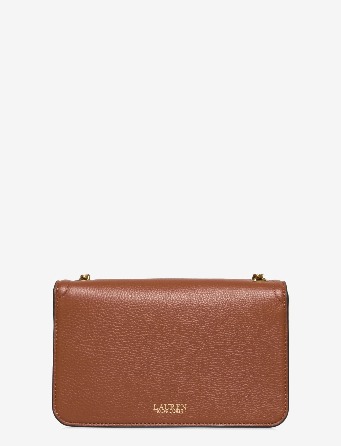 Lauren Ralph Lauren - Pebbled Leather Bradley Crossbody Wallet - crossbody bags - lauren tan - 1