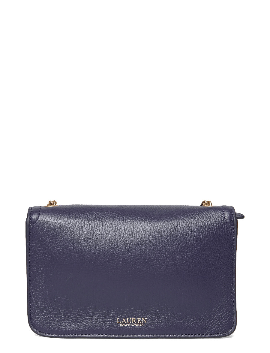 Lauren Ralph Lauren - LUXE PEBBLE LTHR-BRADLEY WLLT-WOC-L - crossbody bags - refined navy - 1