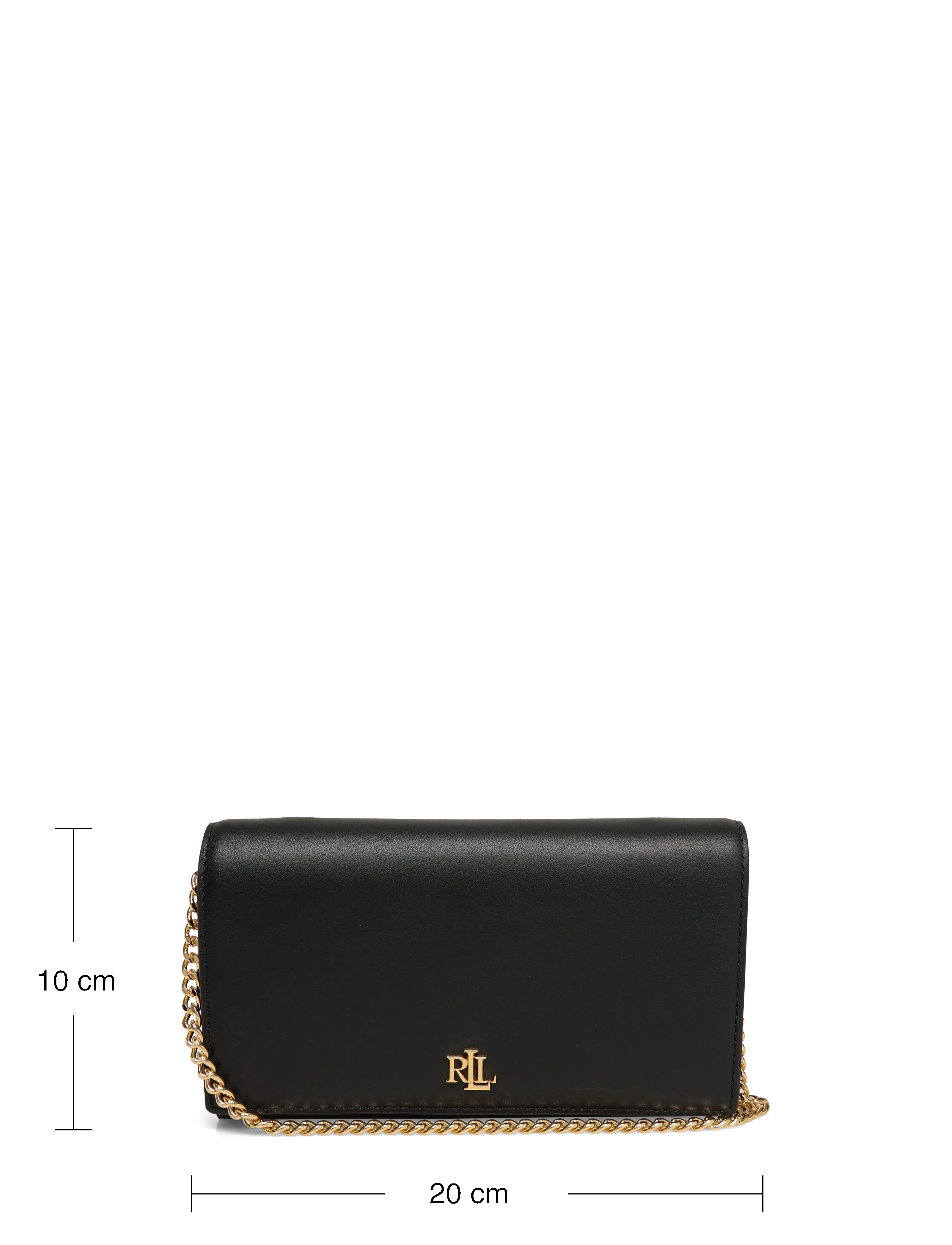 Lauren Ralph Lauren - NATURAL SMTH LEATHR-ADAIR II-WOC-LR - umhängetaschen - black - 3