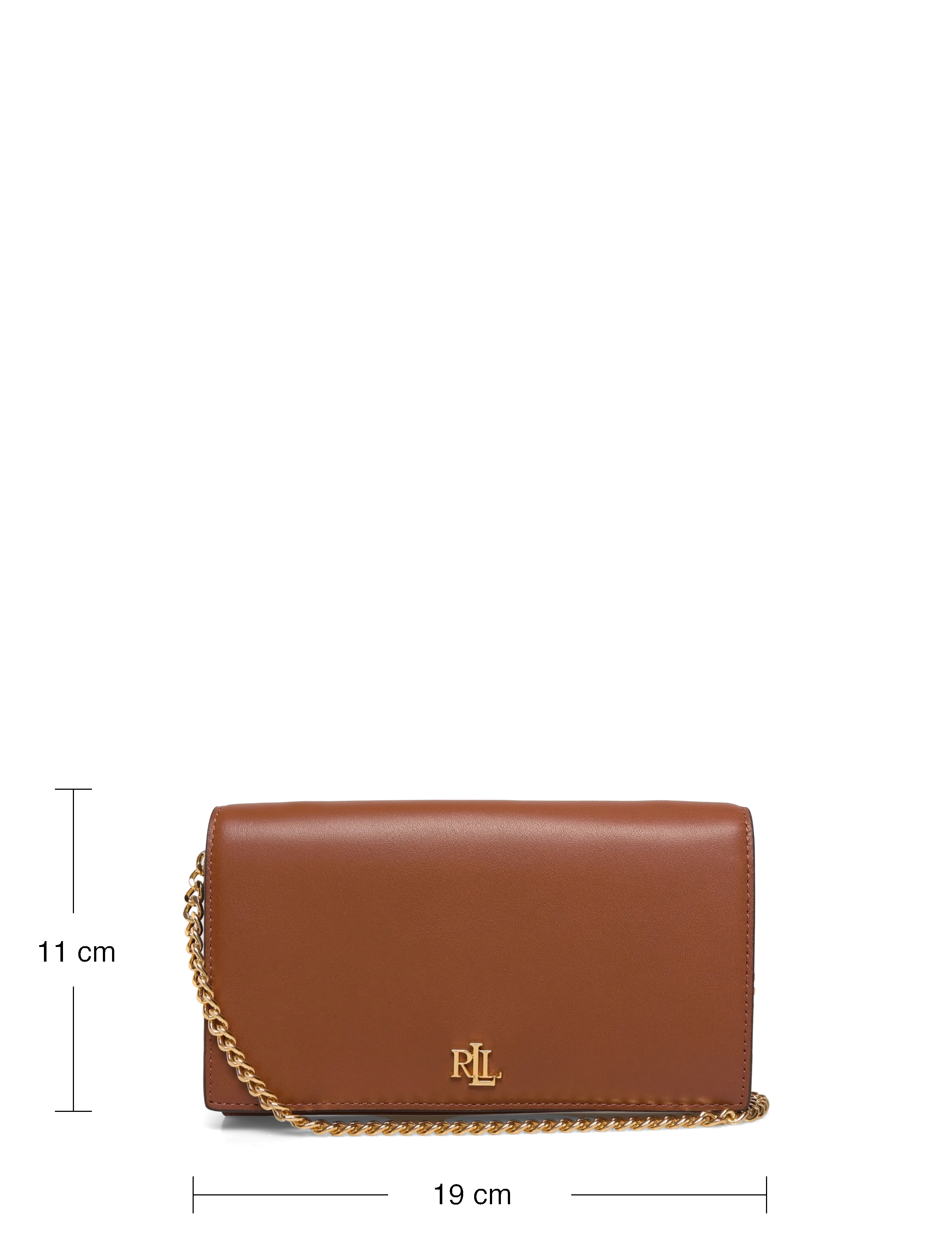 Lauren Ralph Lauren - NATURAL SMTH LEATHR-ADAIR II-WOC-LR - crossbody bags - lauren tan - 3