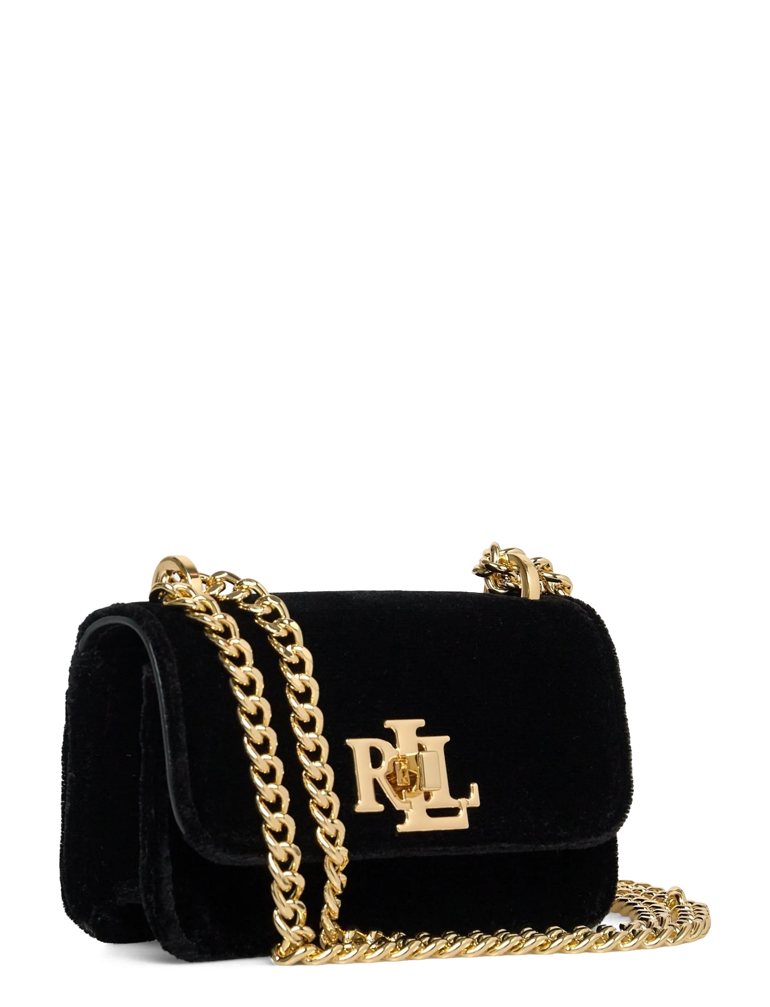 Lauren Ralph Lauren - Velvet Mini Sophee Pouch - black - 2