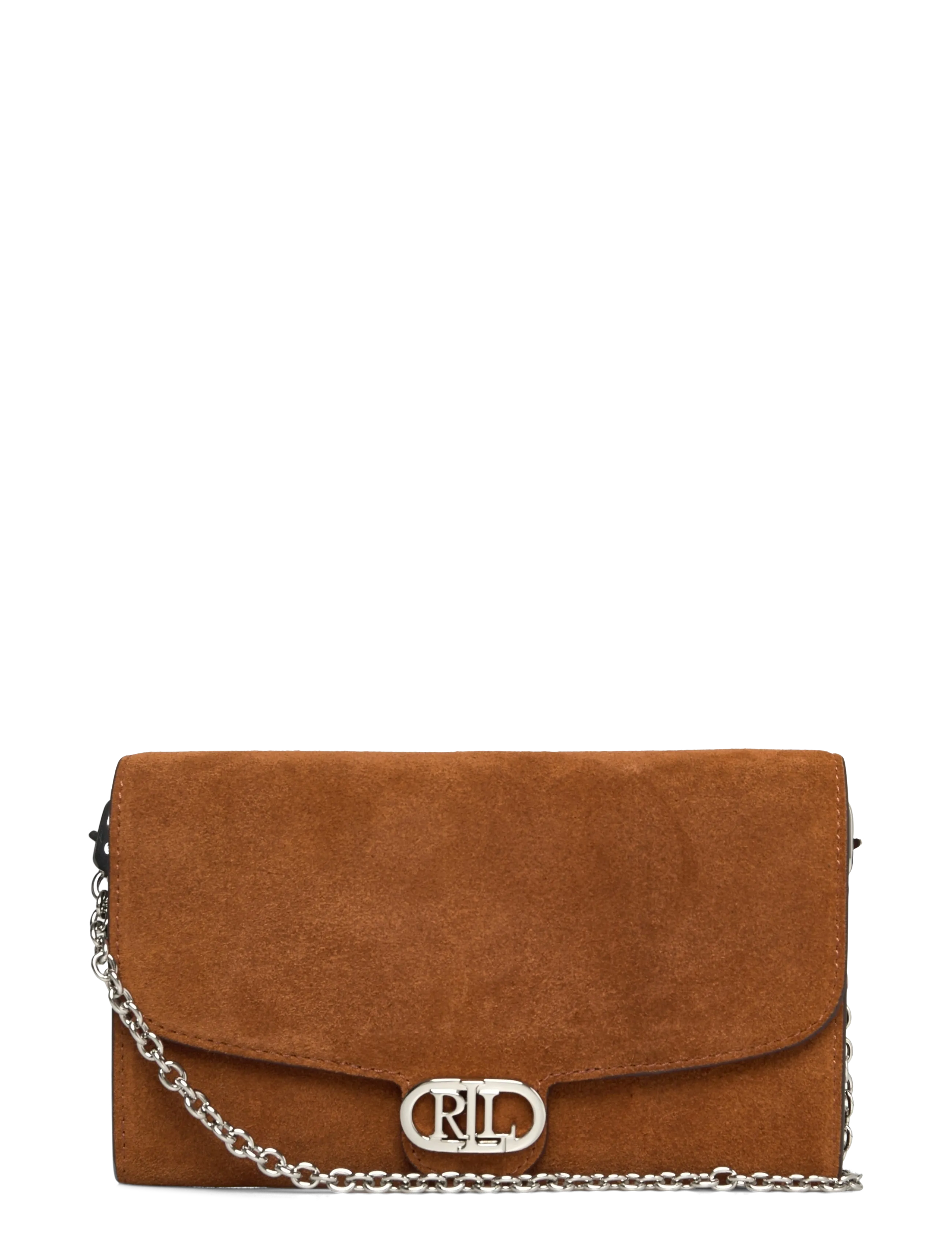 Lauren Ralph Lauren Suede Medium Adair Crossbody - Crossbody Bags - LAUREN TAN / brown