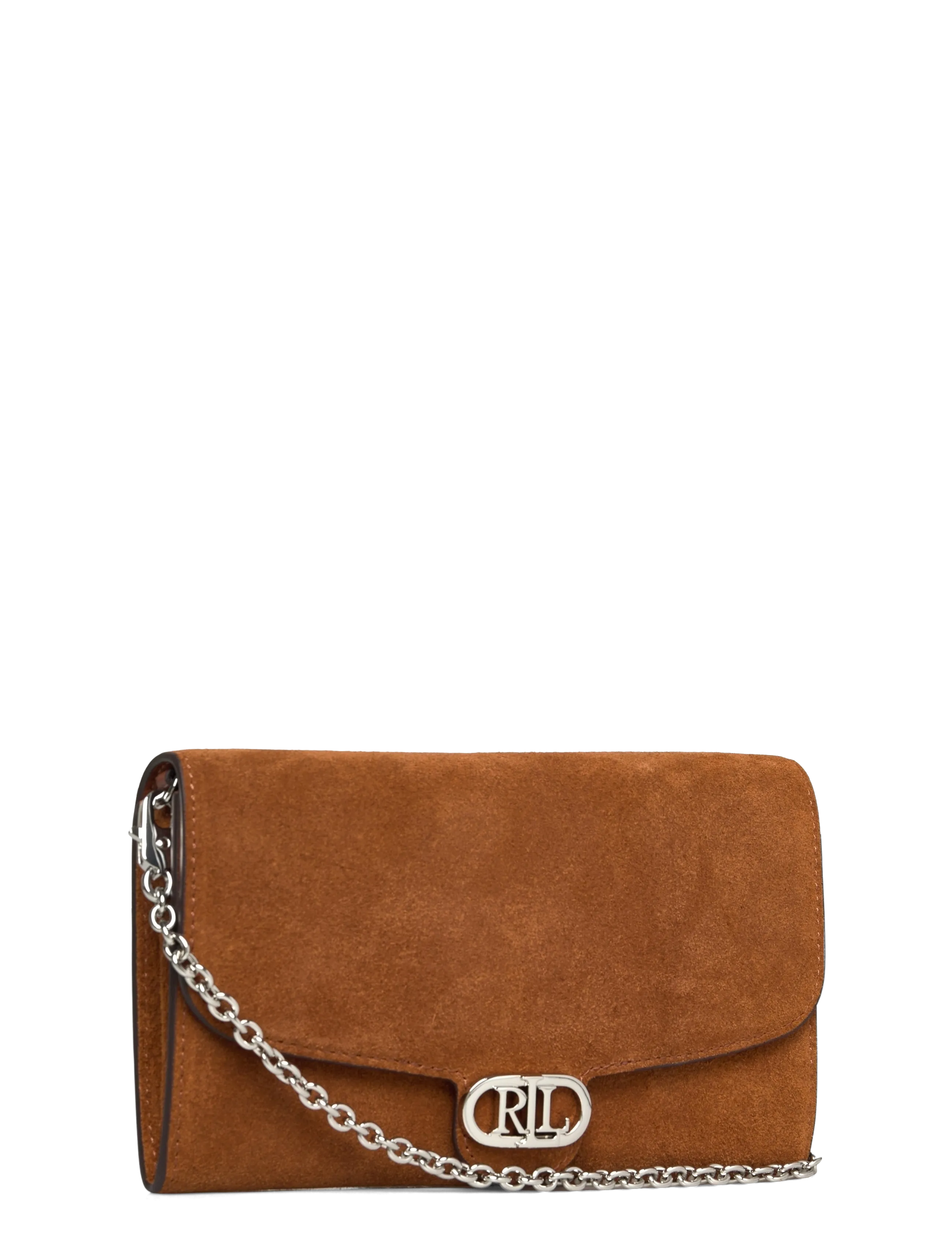 Lauren Ralph Lauren - Suede Medium Adair Crossbody - crossbody bags - lauren tan - 2