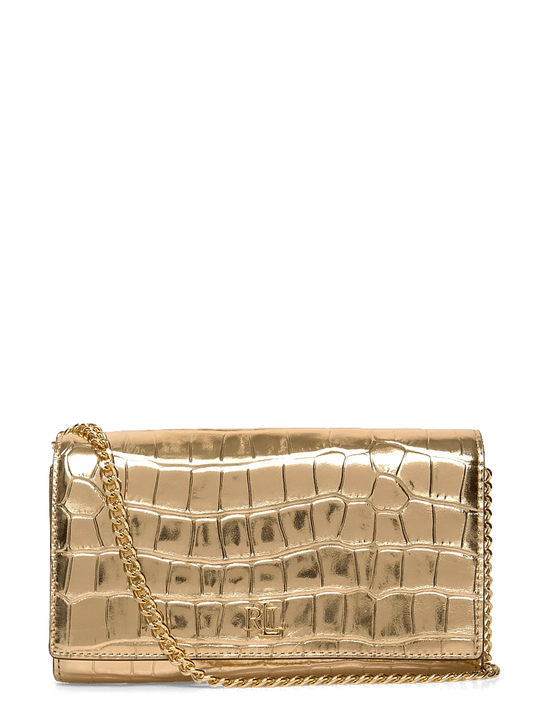 Lauren Ralph Lauren - Metallic Medium Adair II Crossbody - umhängetaschen - modern gold - 0