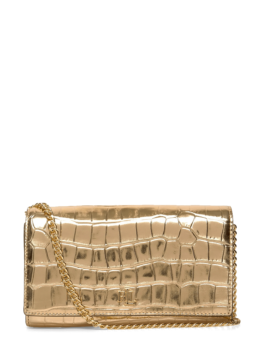 Lauren Ralph Lauren - Metallic Medium Adair II Crossbody - modern gold - 0