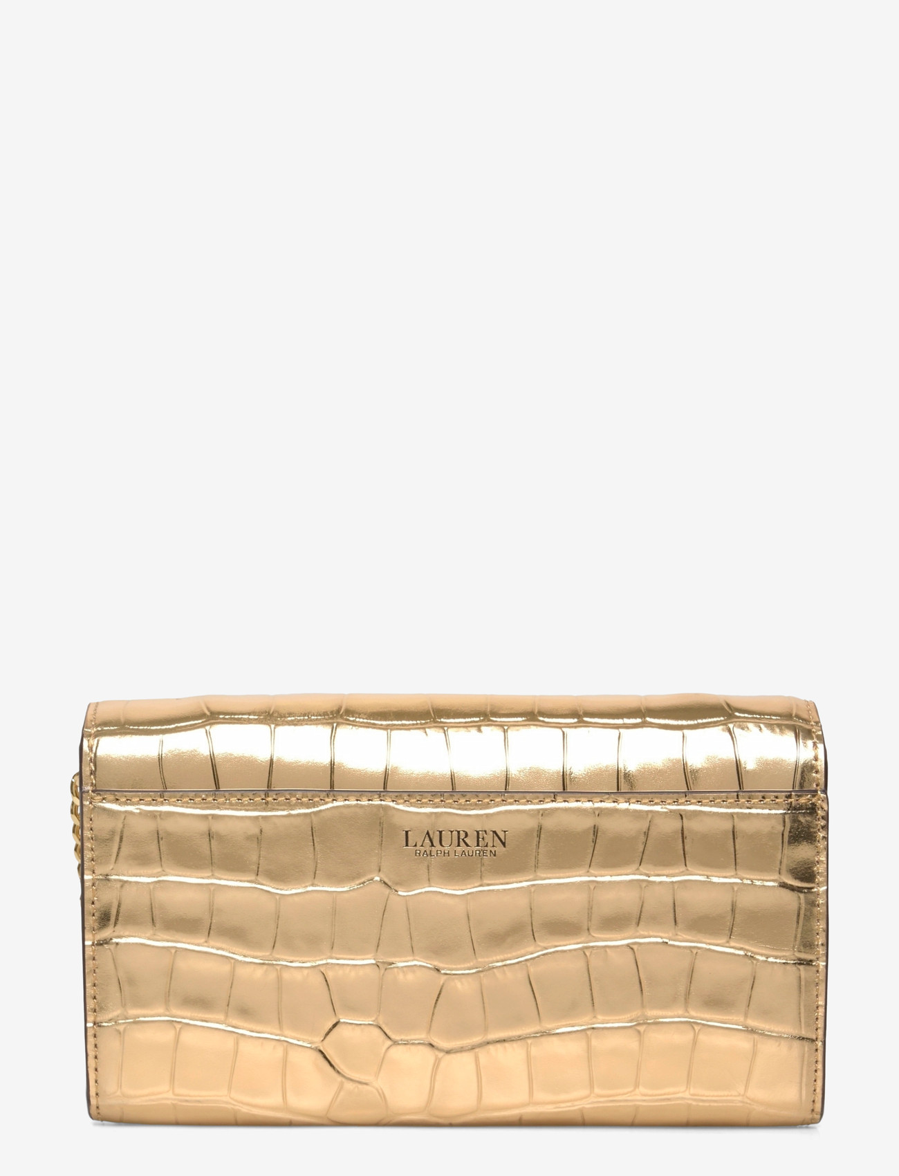 Lauren Ralph Lauren - Metallic Medium Adair II Crossbody - umhängetaschen - modern gold - 1
