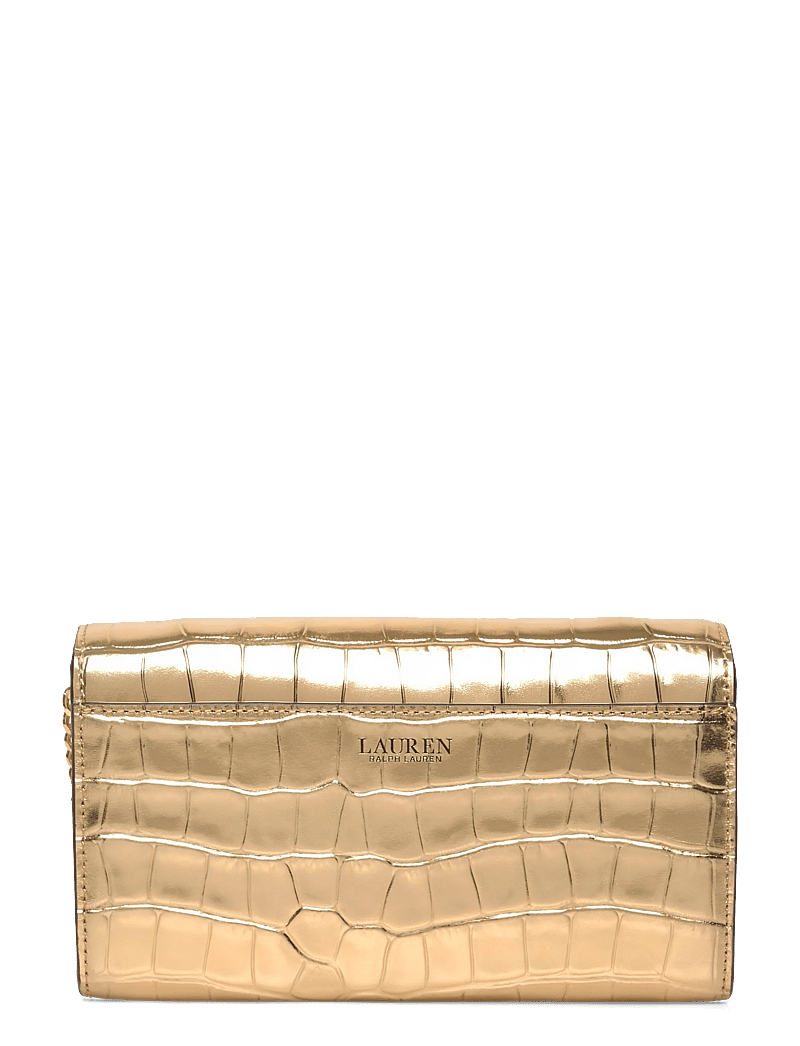 Lauren Ralph Lauren - Metallic Medium Adair II Crossbody - umhängetaschen - modern gold - 1
