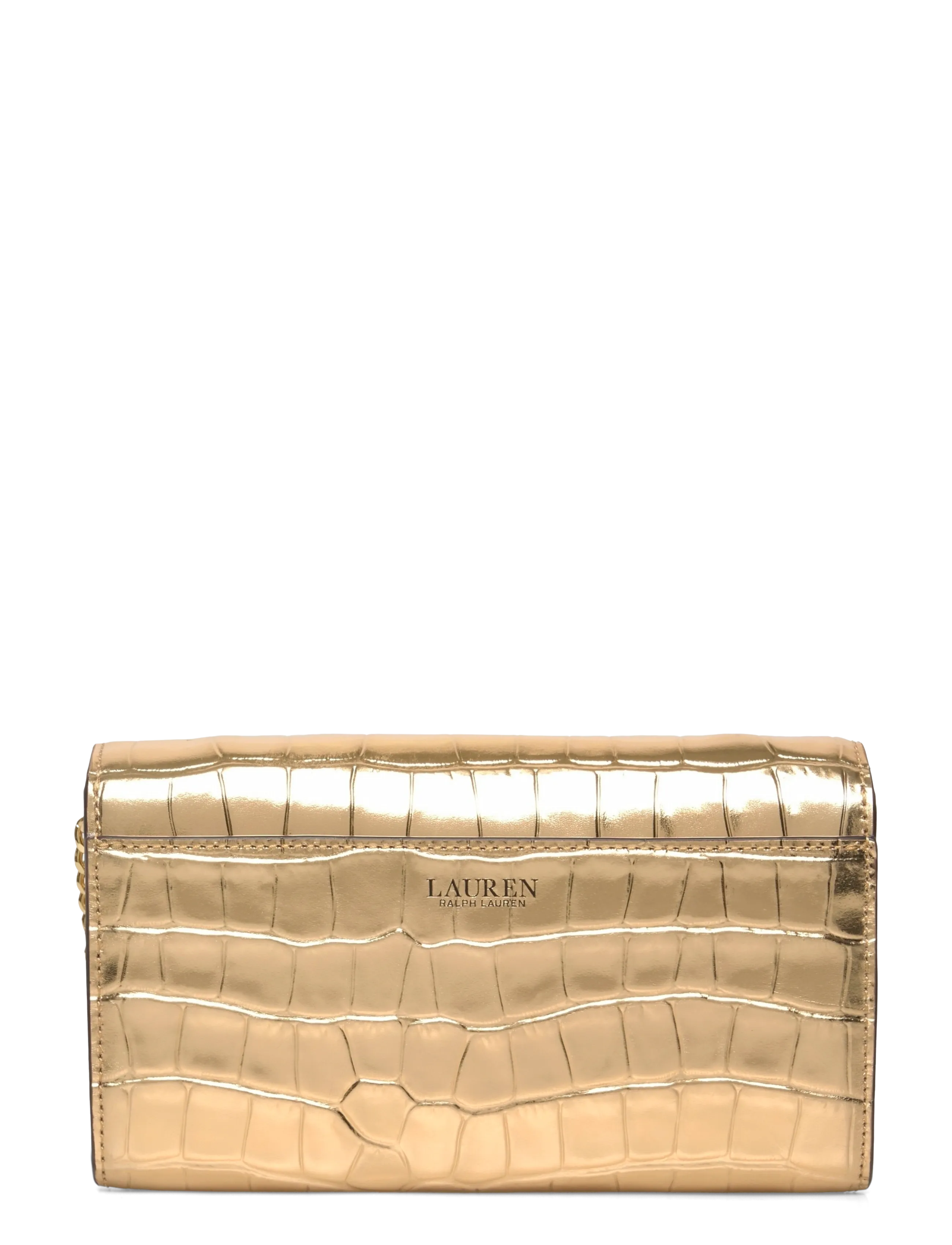 Lauren Ralph Lauren - Metallic Medium Adair II Crossbody - modern gold - 1