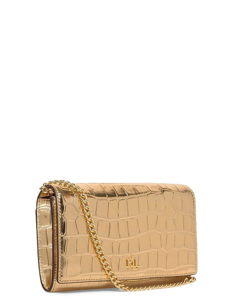 Lauren Ralph Lauren - Metallic Medium Adair II Crossbody - umhängetaschen - modern gold - 2